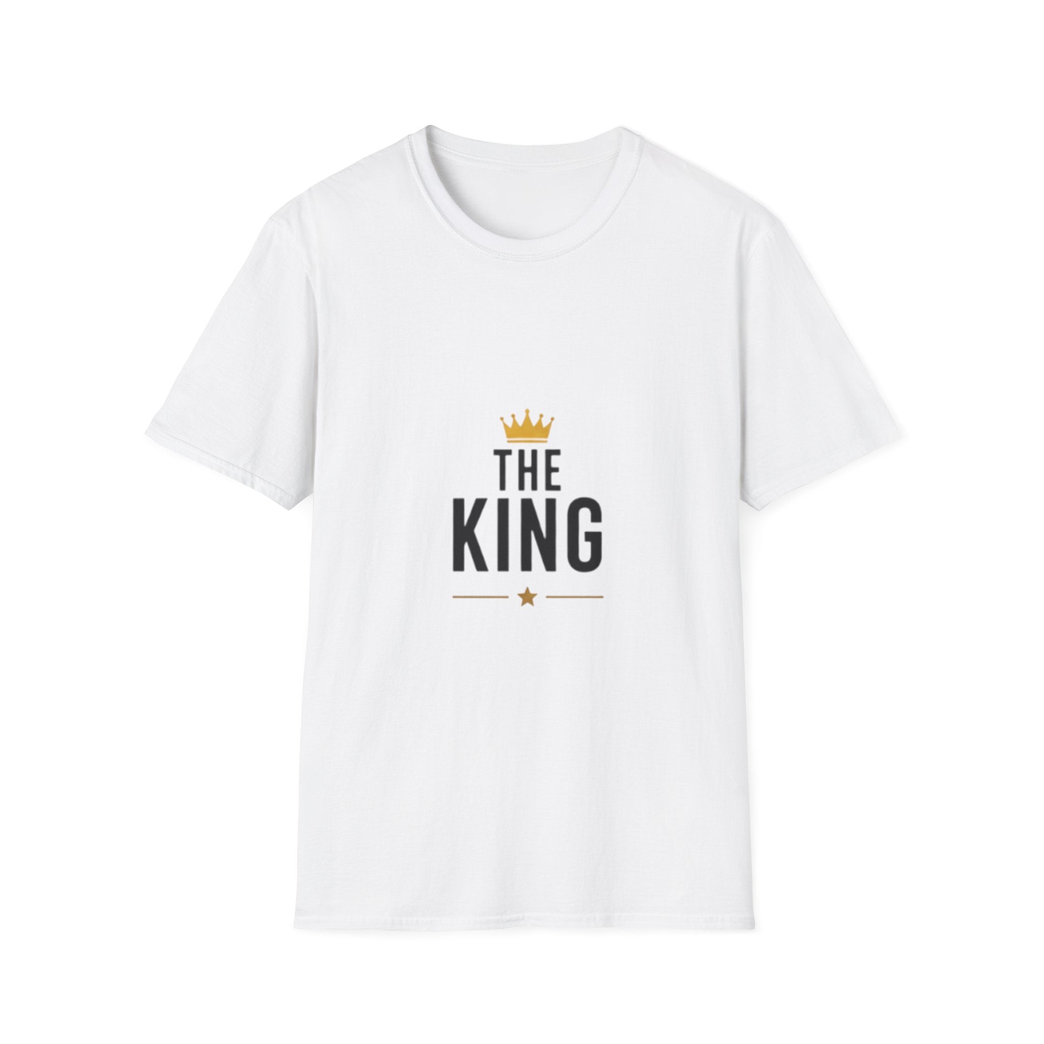 The King T-Shirt — Crown Graphic Tee for Men & Dad Gifts