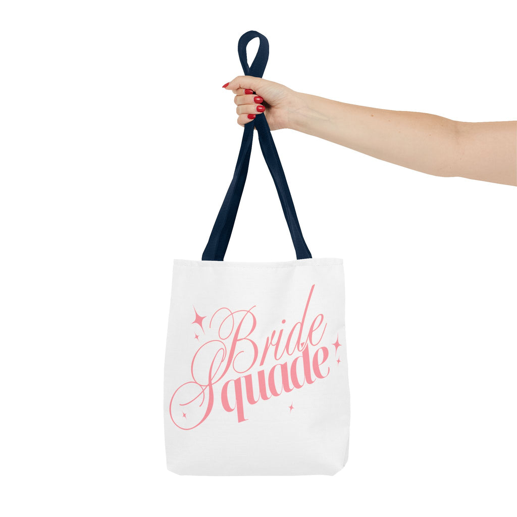 Bride Squad Tote Bag — Pink Bridal Bachelorette Party Gift