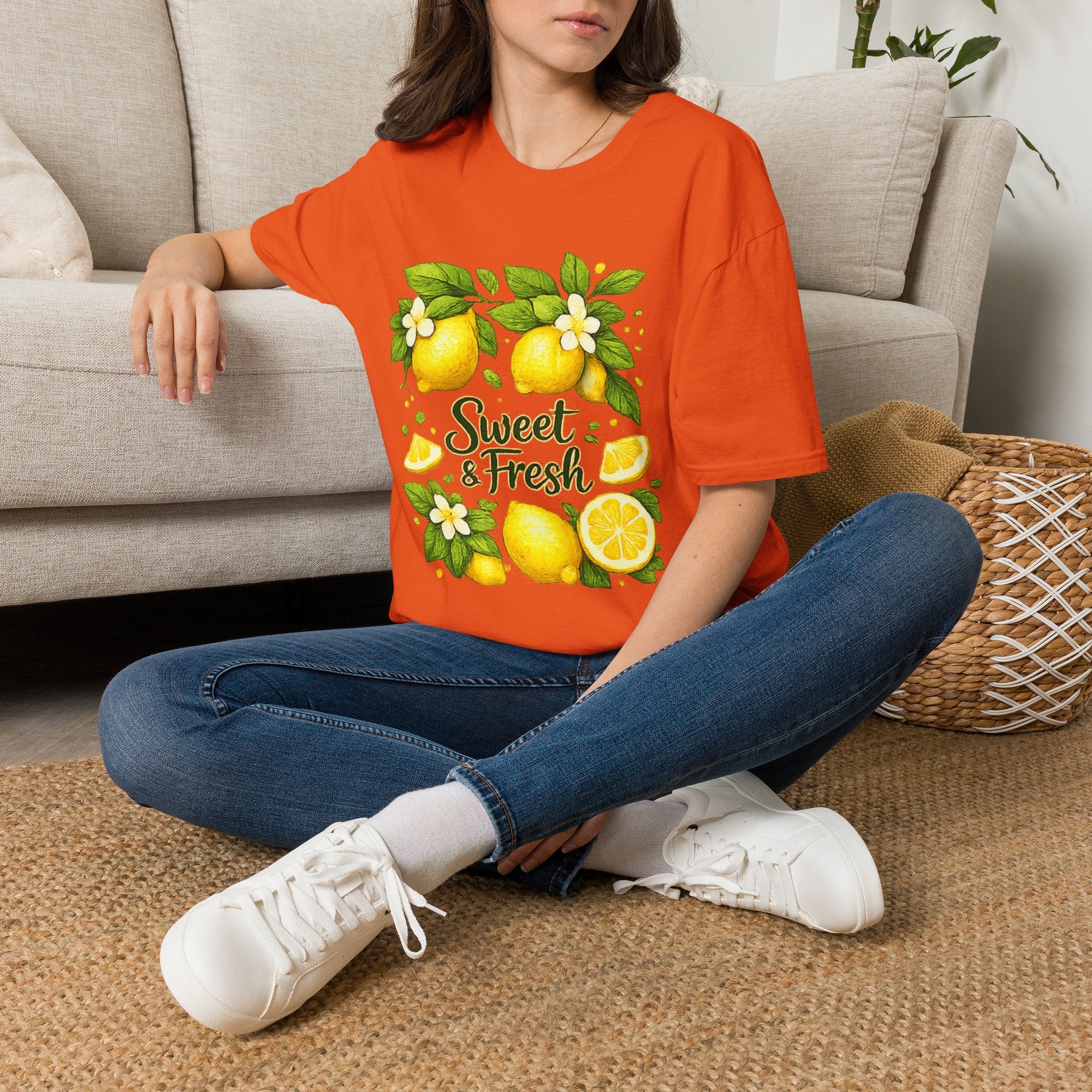 Lemon Sweet & Fresh Uni Sex T-Shirt