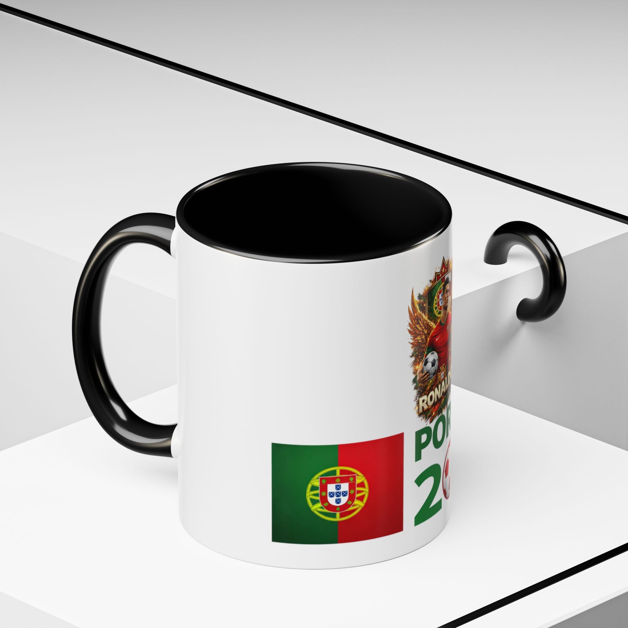 Portugal 2026 Coffee Mug — Soccer Fan Accent Mug (11/15oz)