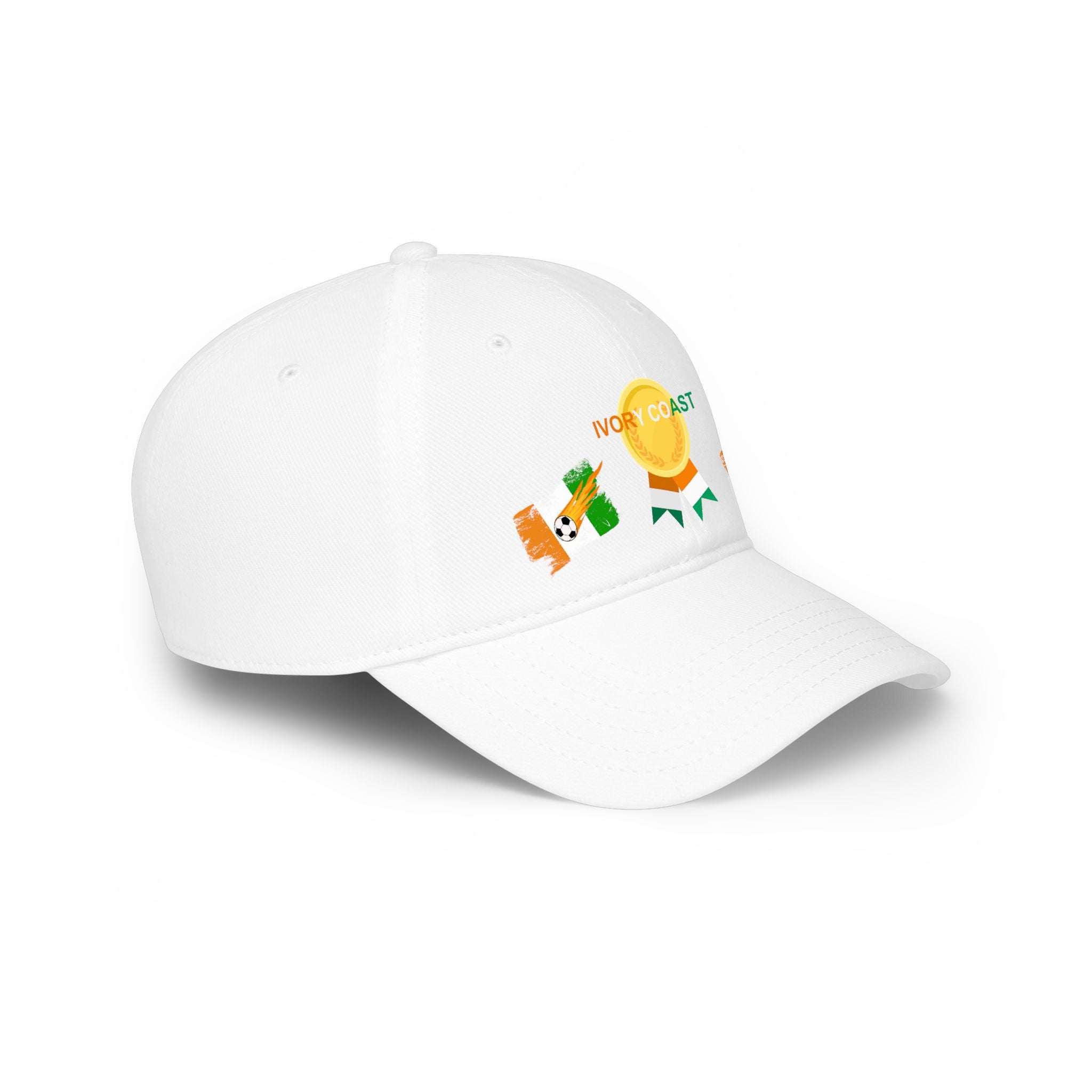 Ivory Coast Low Profile Baseball Cap