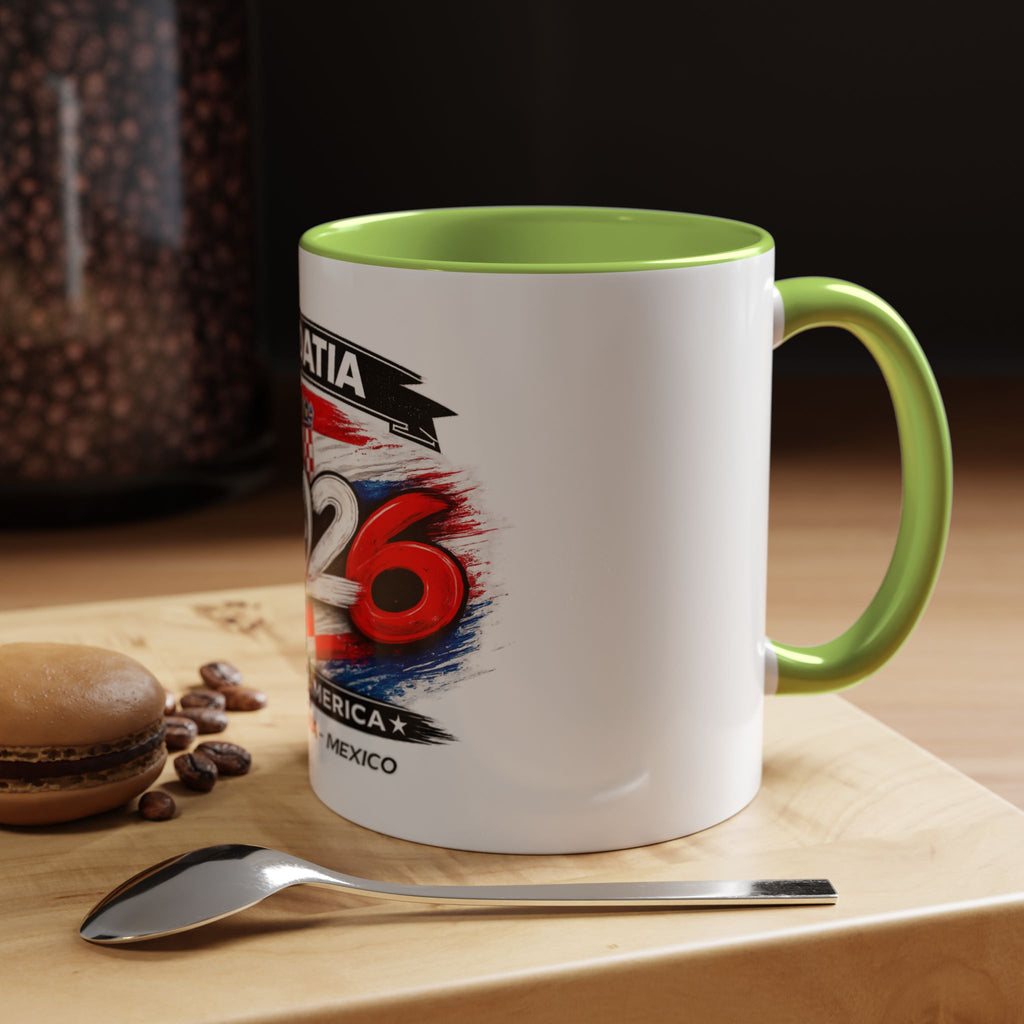 Croatia 2026 Soccer Mug — North America Cup Supporter Coffee Cup