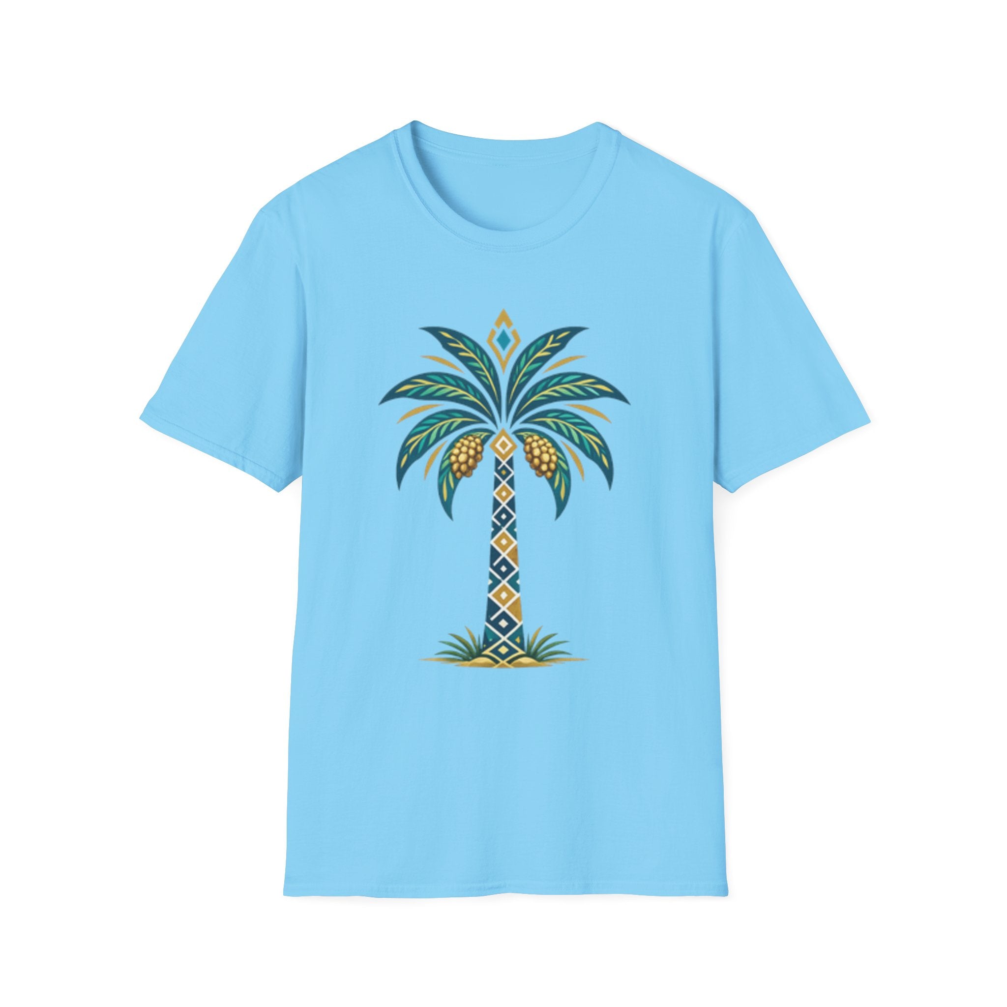 Tropical Patterned Palm Tree Tee