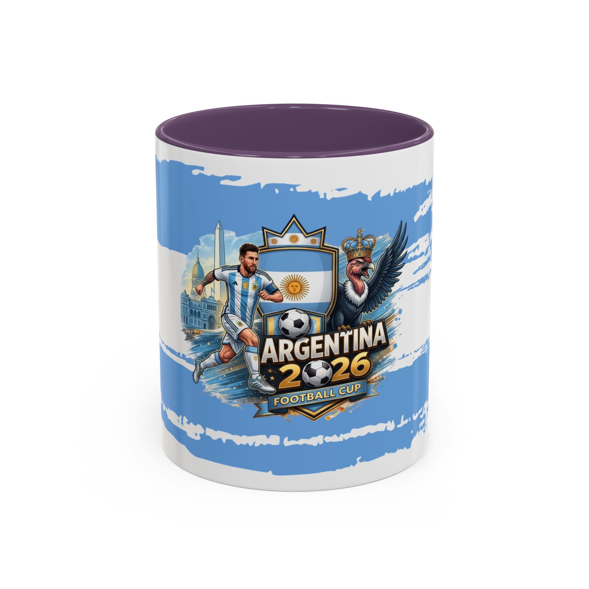 Argentina 2026 Football Cup Coffee Mug — Soccer Fan Gift (11/15oz)