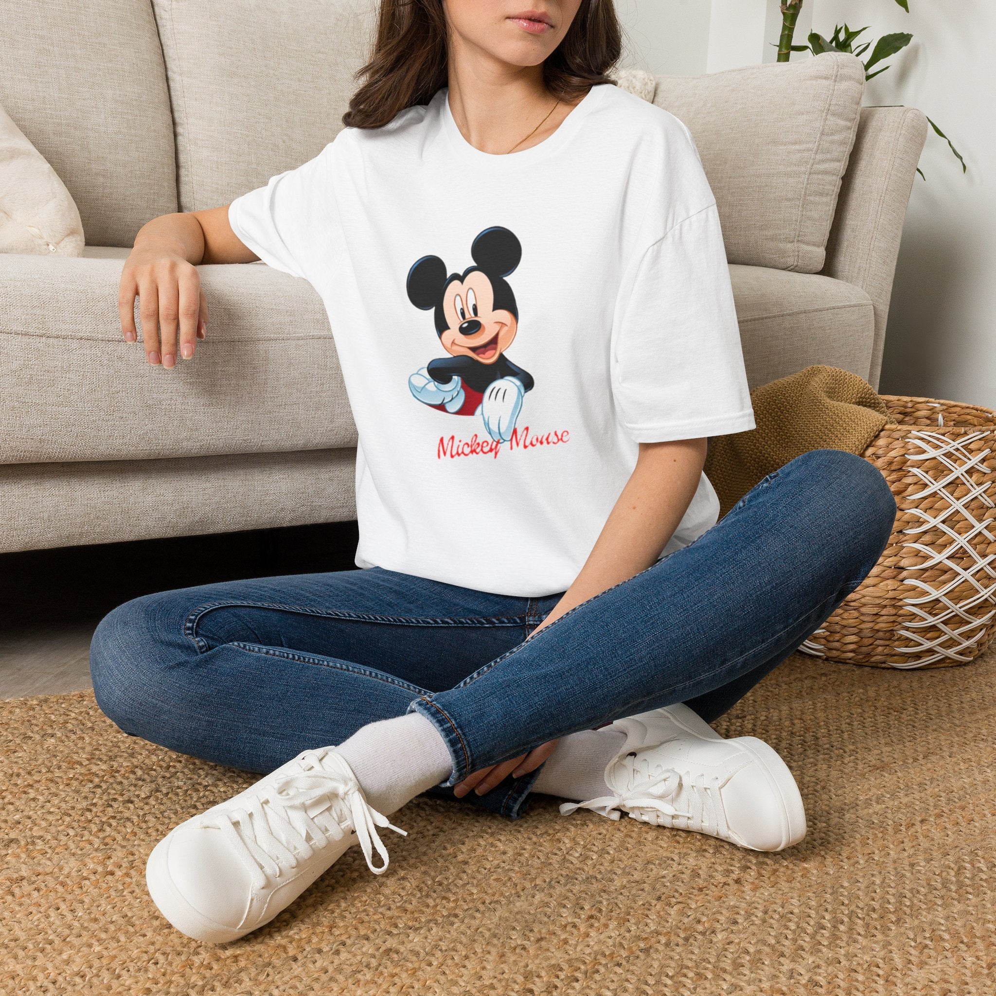 Mickey Mouse Graphic Unisex T-Shirt — Cute Retro Disney Tee
