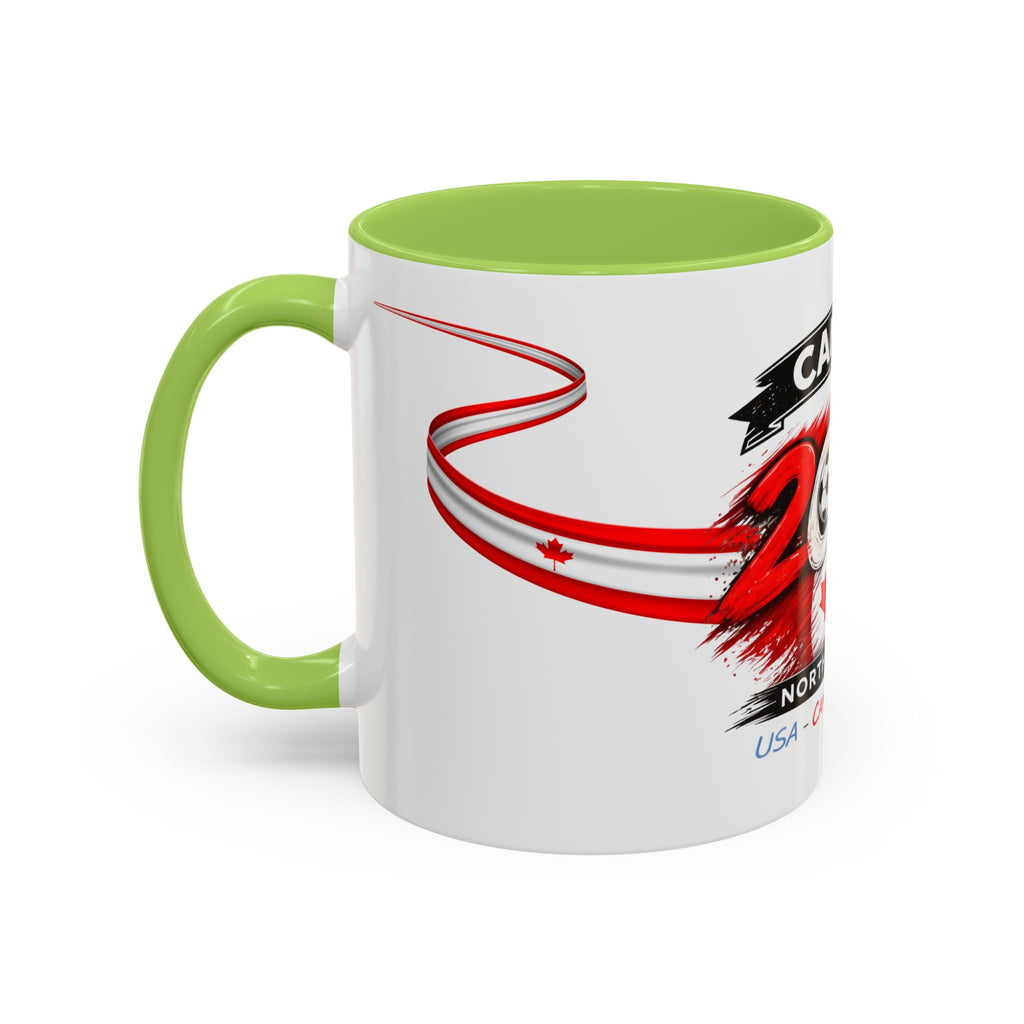 Canada 2026 Soccer Cup Mug — North America USA-Canada-Mexico Cup Coffee Mug