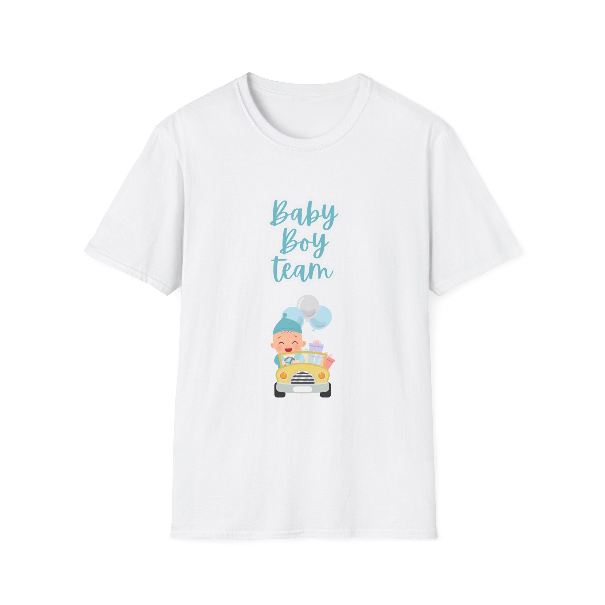 Baby Boy Team T-Shirt — Newborn Announcement / Baby Shower Gift