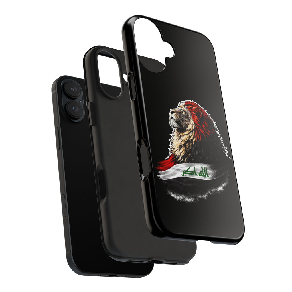 Iraq Lion Tough Phone Case — Protective iPhone Case with Iraqi Flag Design