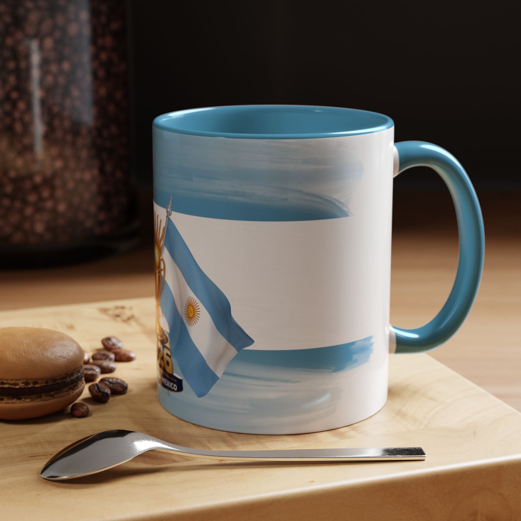 Argentina 2026 Soccer Trophy Coffee Mug – Copa USA Canada Mexico Fan Gift