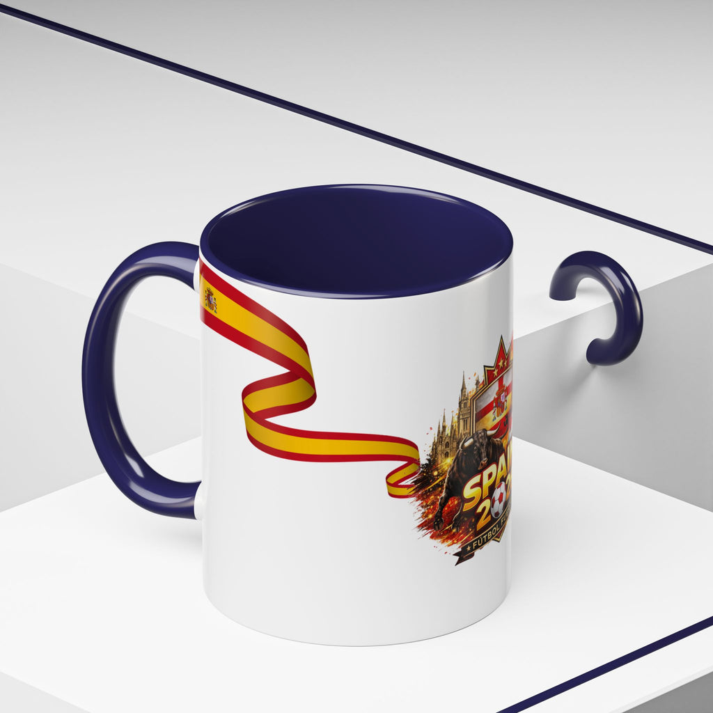 Spain 2026 Soccer Mug – Spain Futbol Fuerte Accent Coffee Cup (11/15oz)