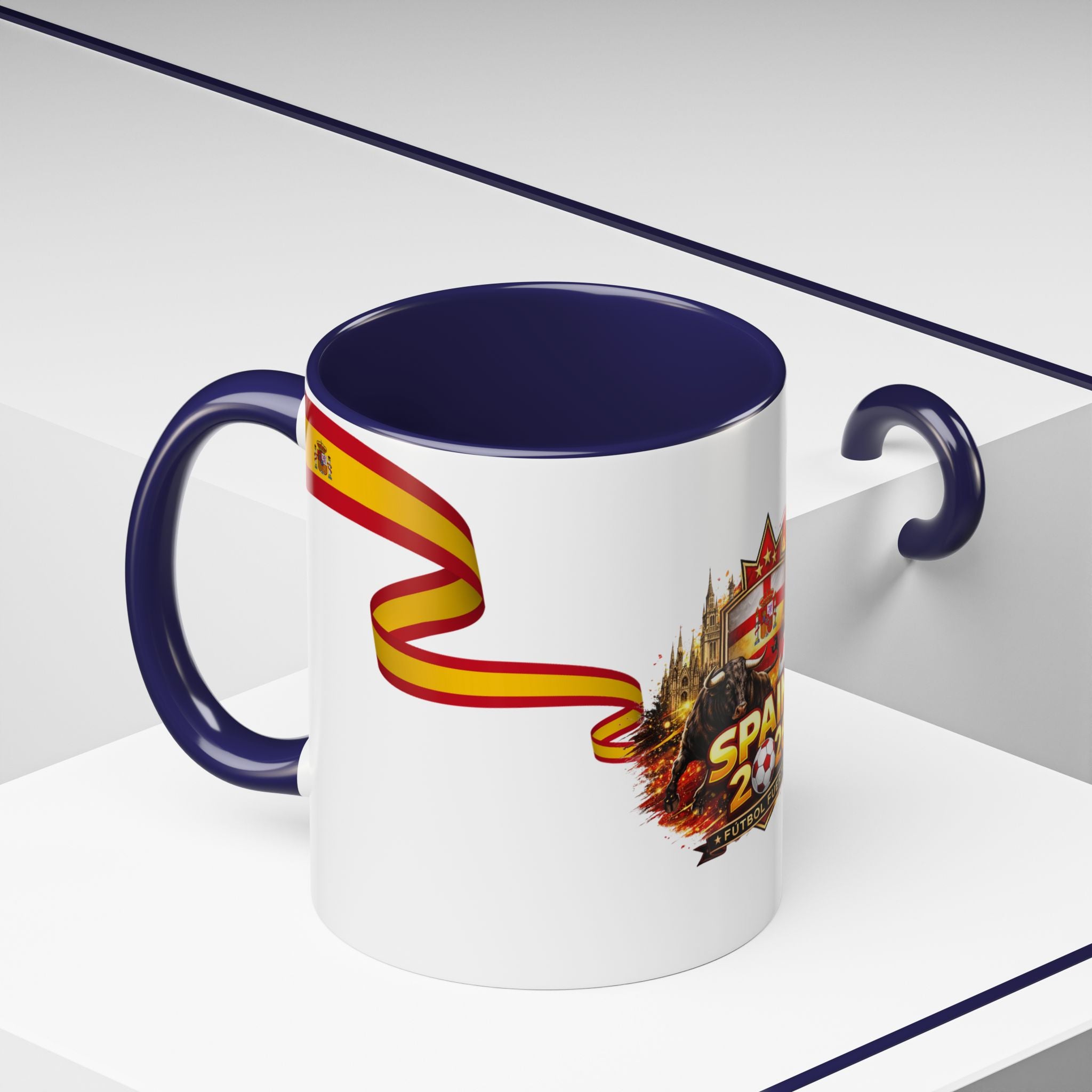 Spain 2026 Soccer Mug – Spain Futbol Fuerte Accent Coffee Cup (11/15oz)