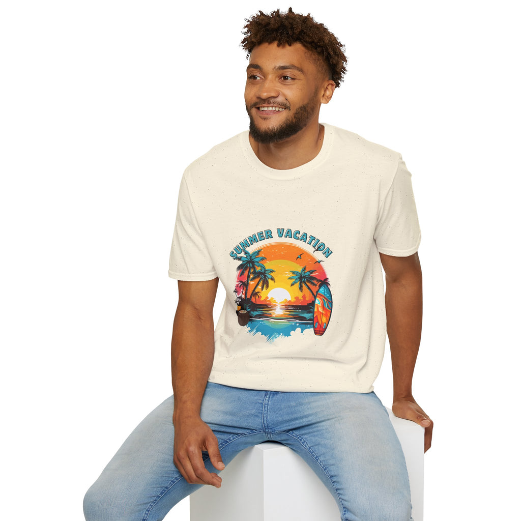 Summer Vacation Graphic T-Shirt