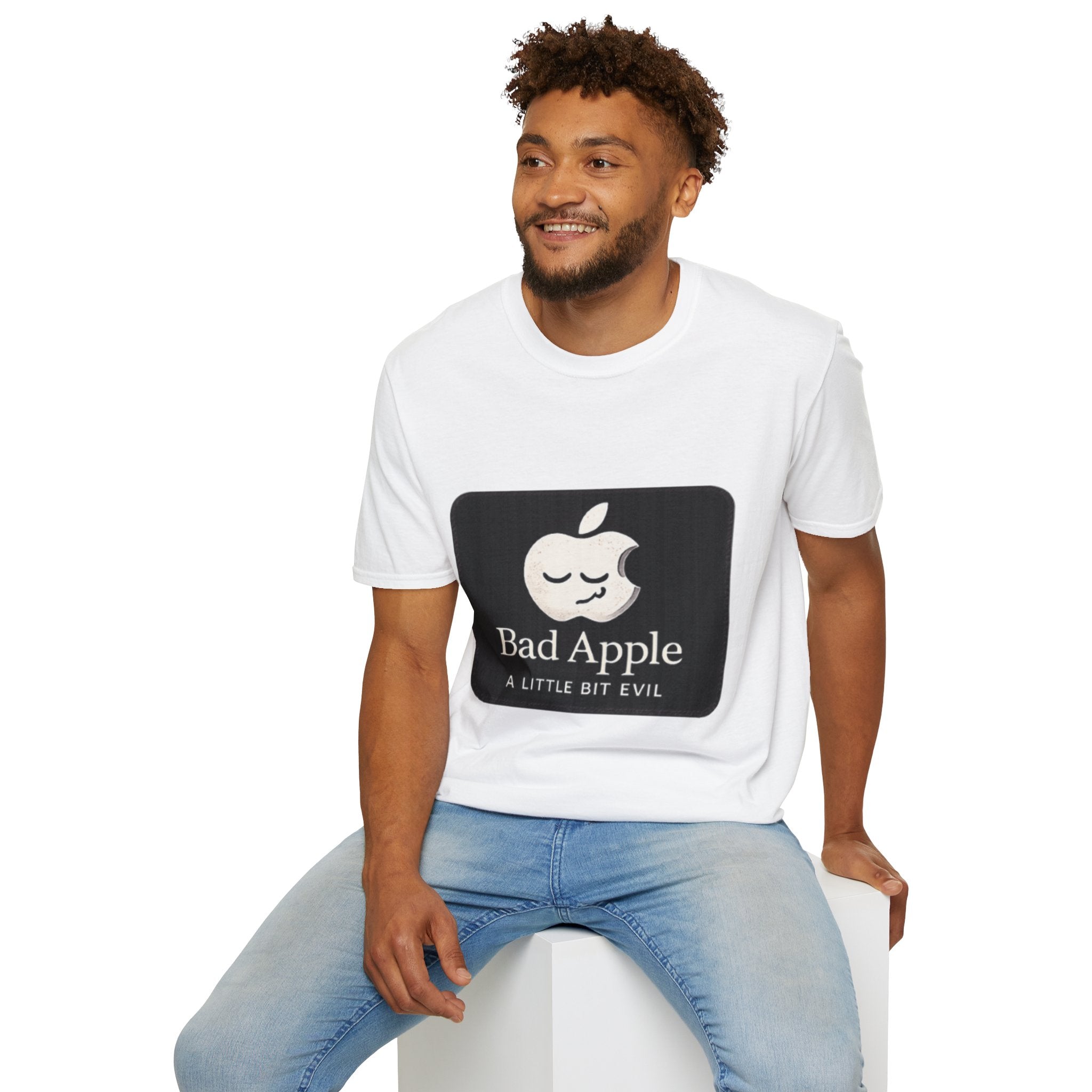 Bad Apple T-Shirt — 'Bad Apple & A Little Bit Evil' Graphic Tee