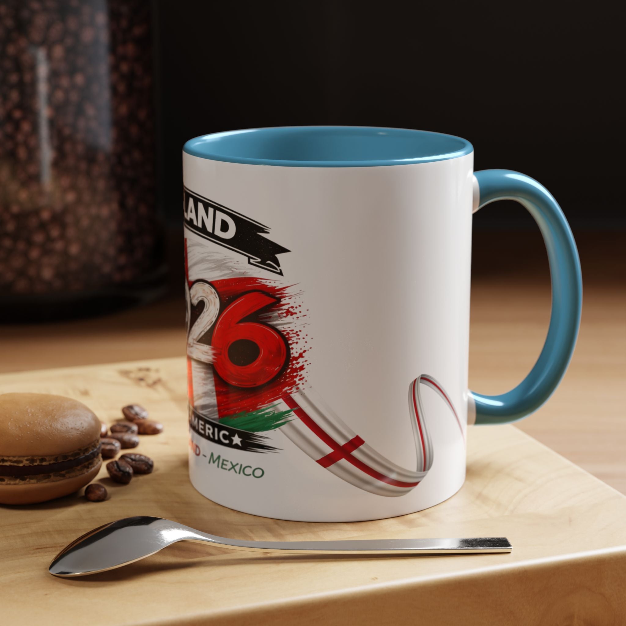 England 2026 Soccer  Cup Mug – North America (USA • England • Mexico)