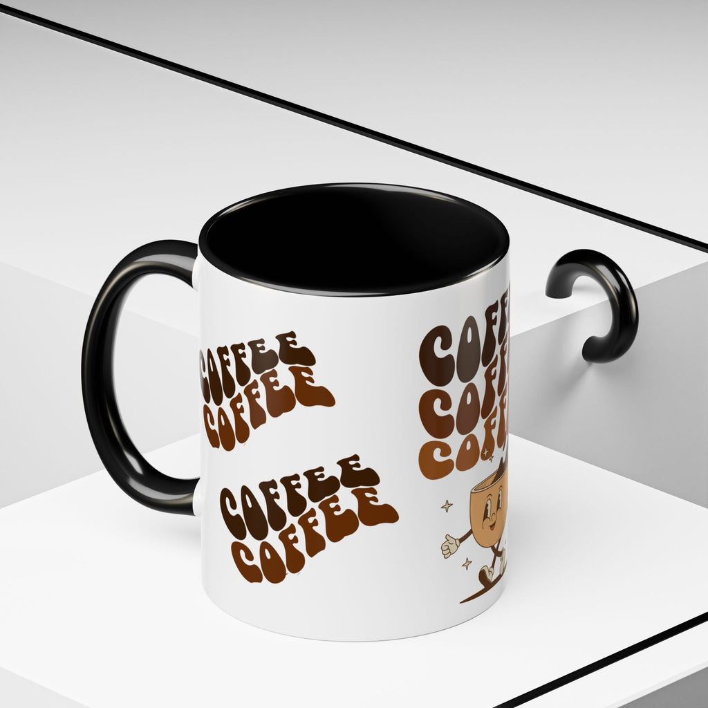 Drink coffee Accent Coffee Mug (11, 15oz)