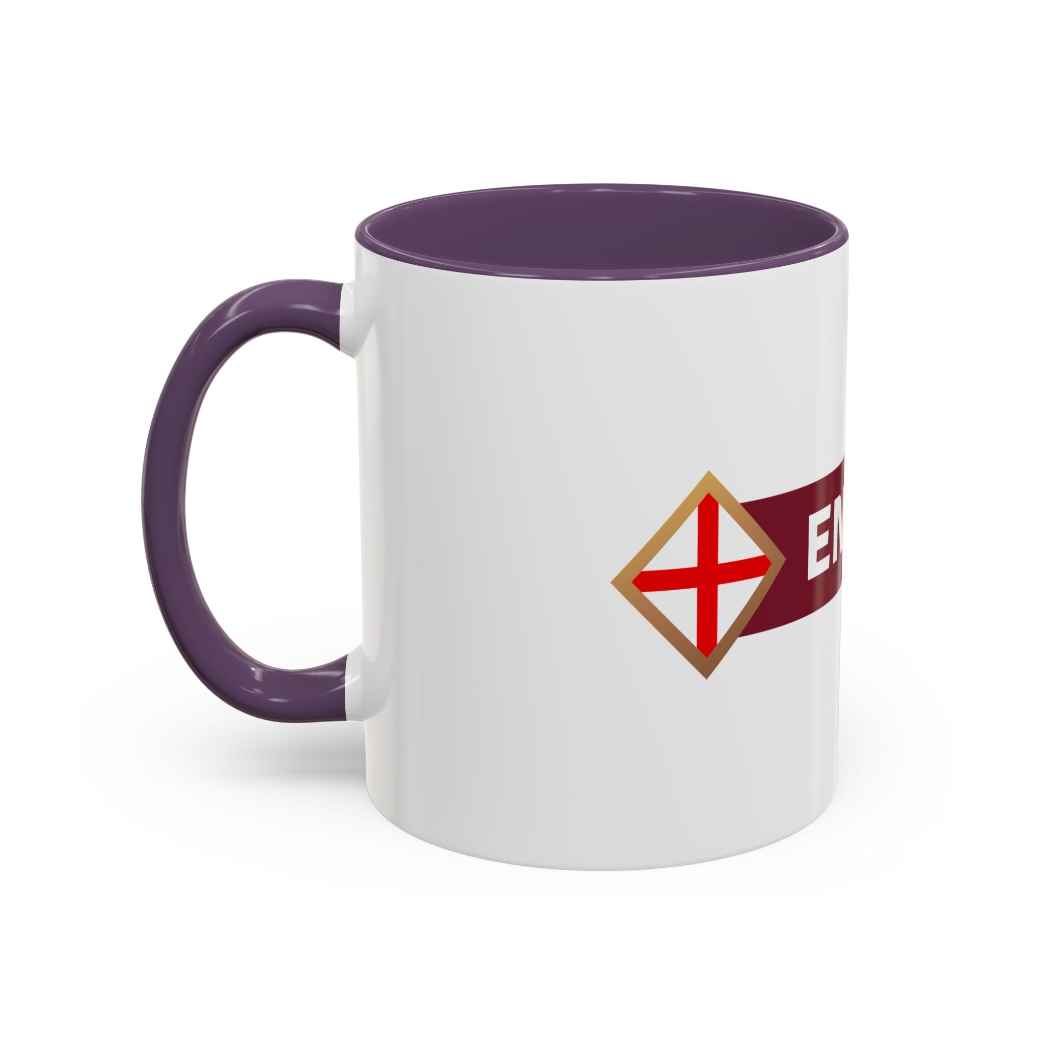 England 2026 Soccer Cup Accent Coffee Mug (11, 15oz)