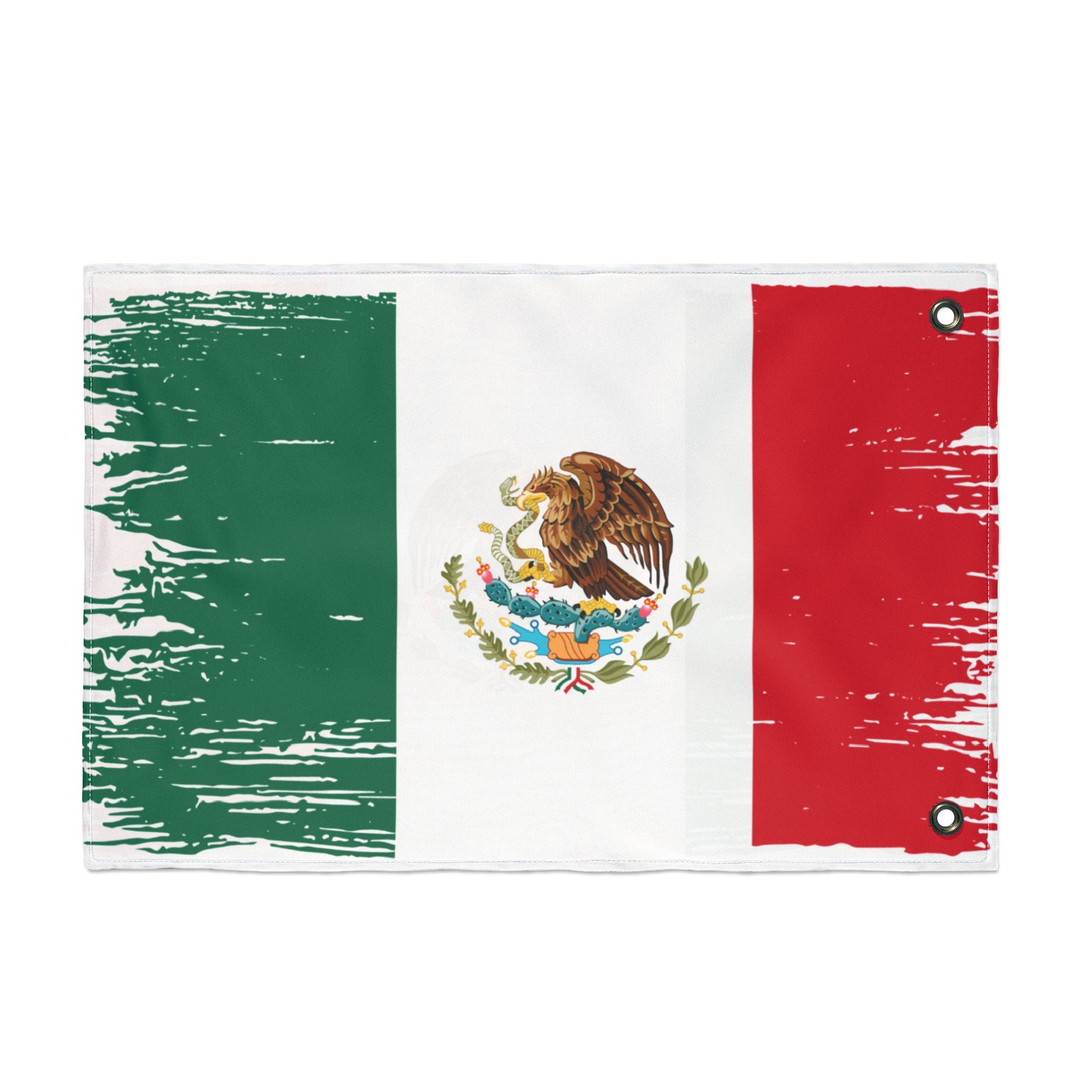 MEXICO Double Sided Flag