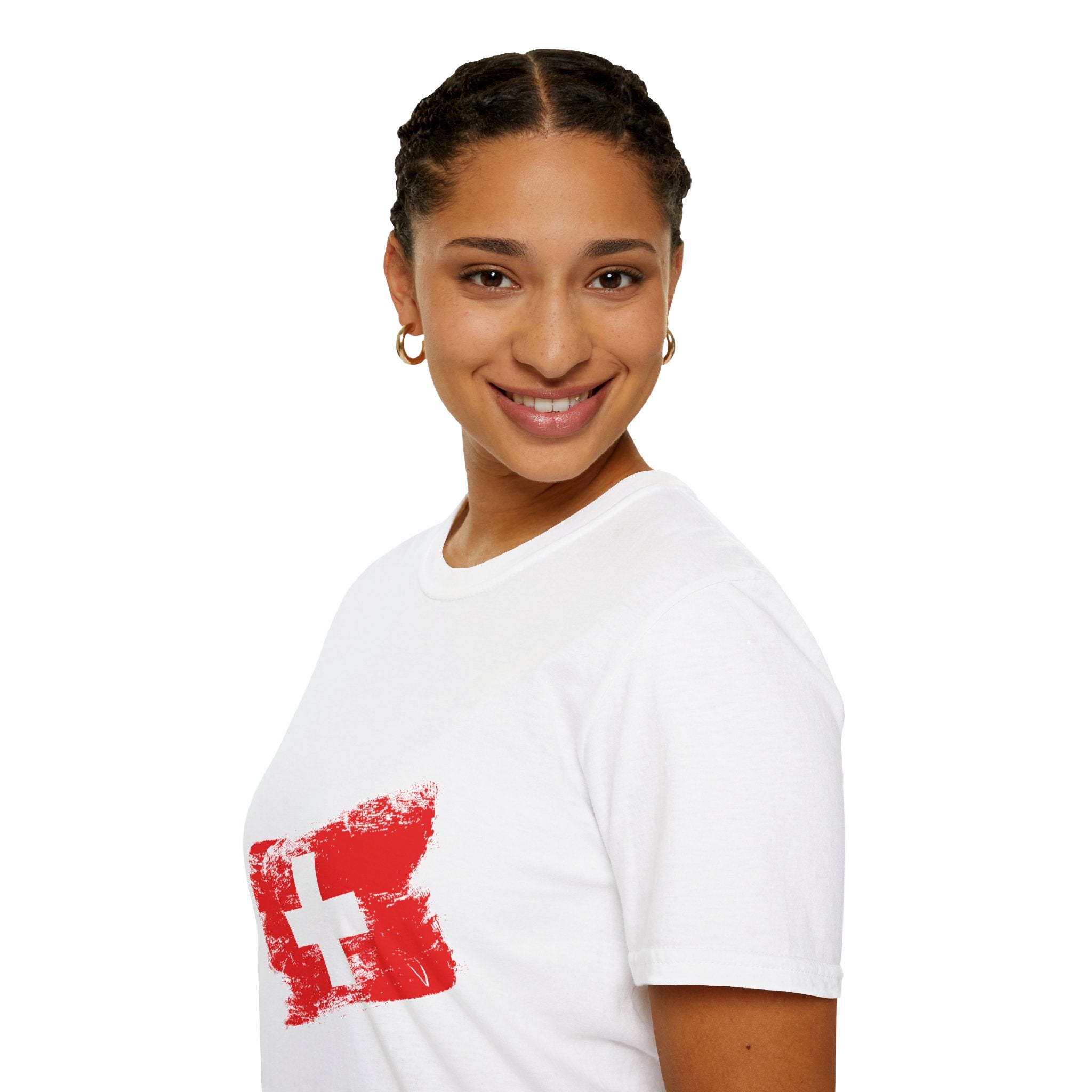Switzerland Flag T-Shirt — I  Switzerland Graphic Tee