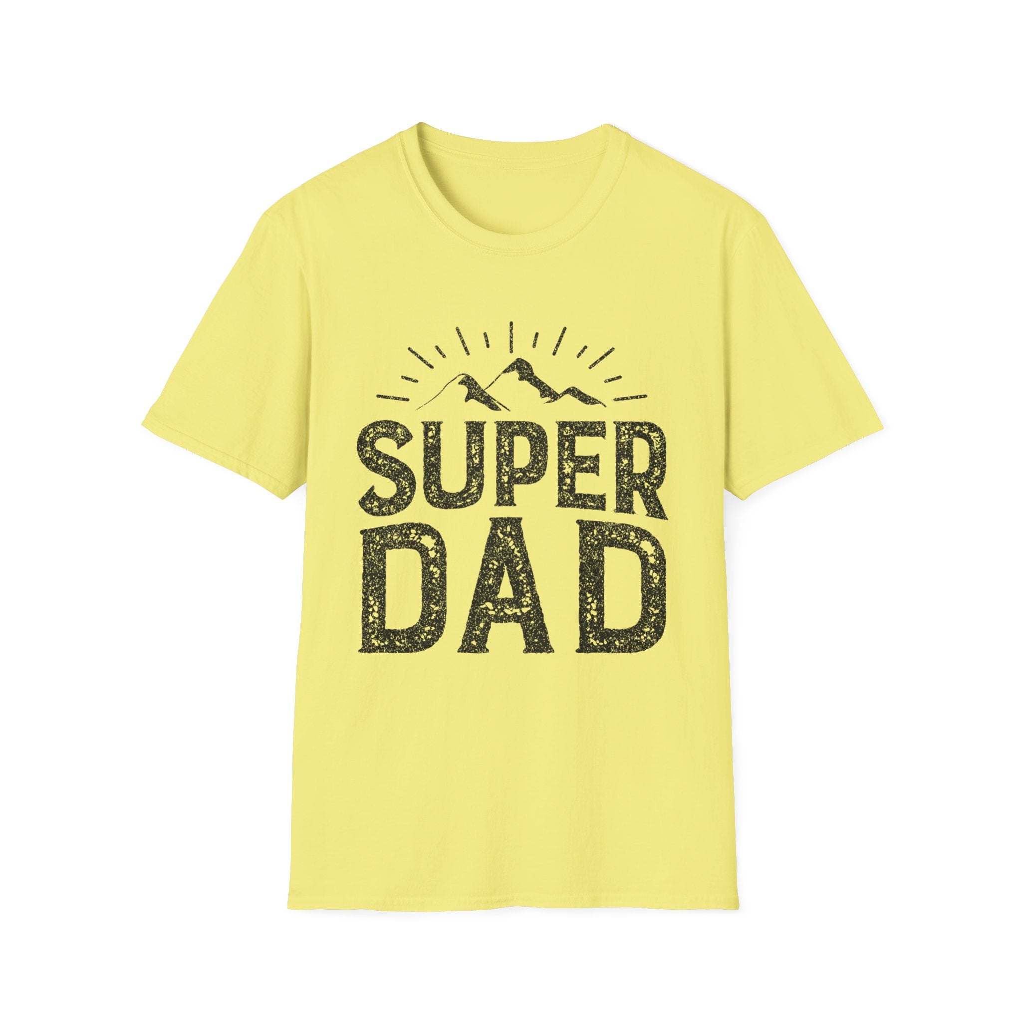 Super Dad T-Shirt — Vintage Mountain Father's Day Tee