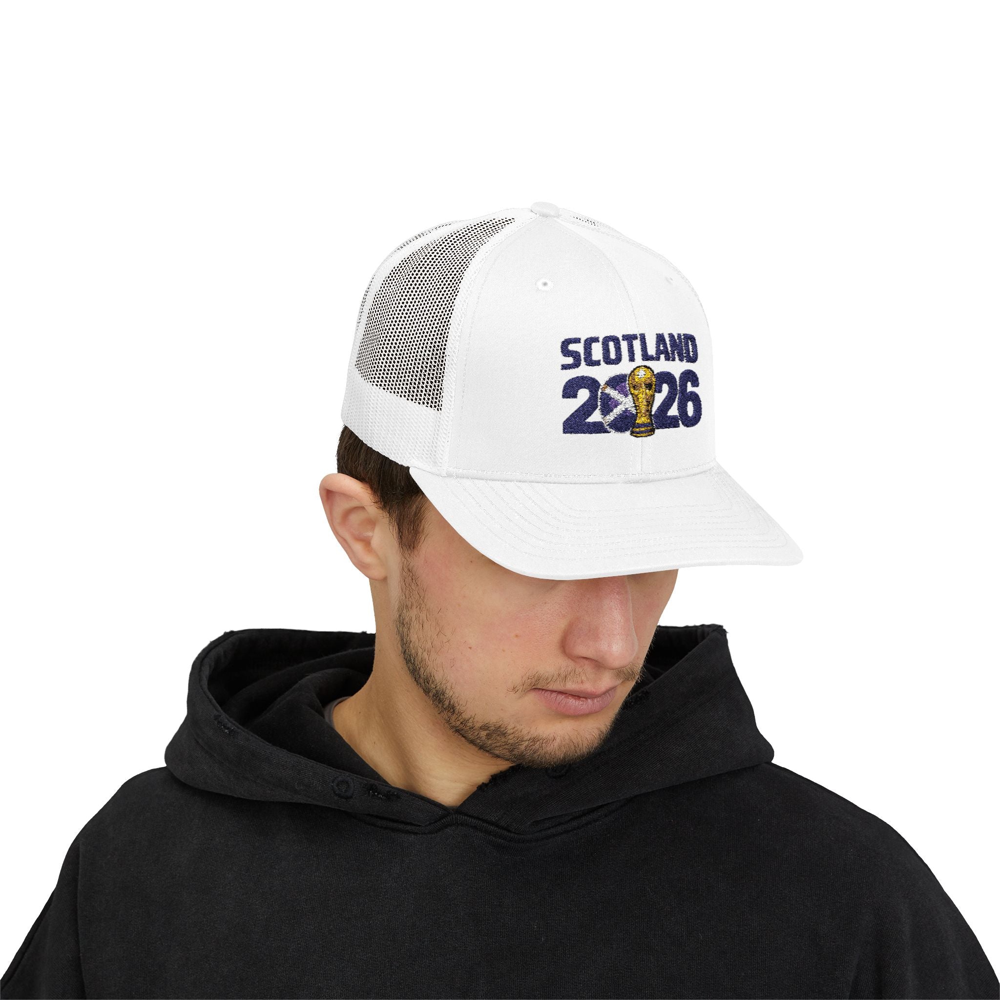 Scotland 2026 Cup Snapback Trucker Cap