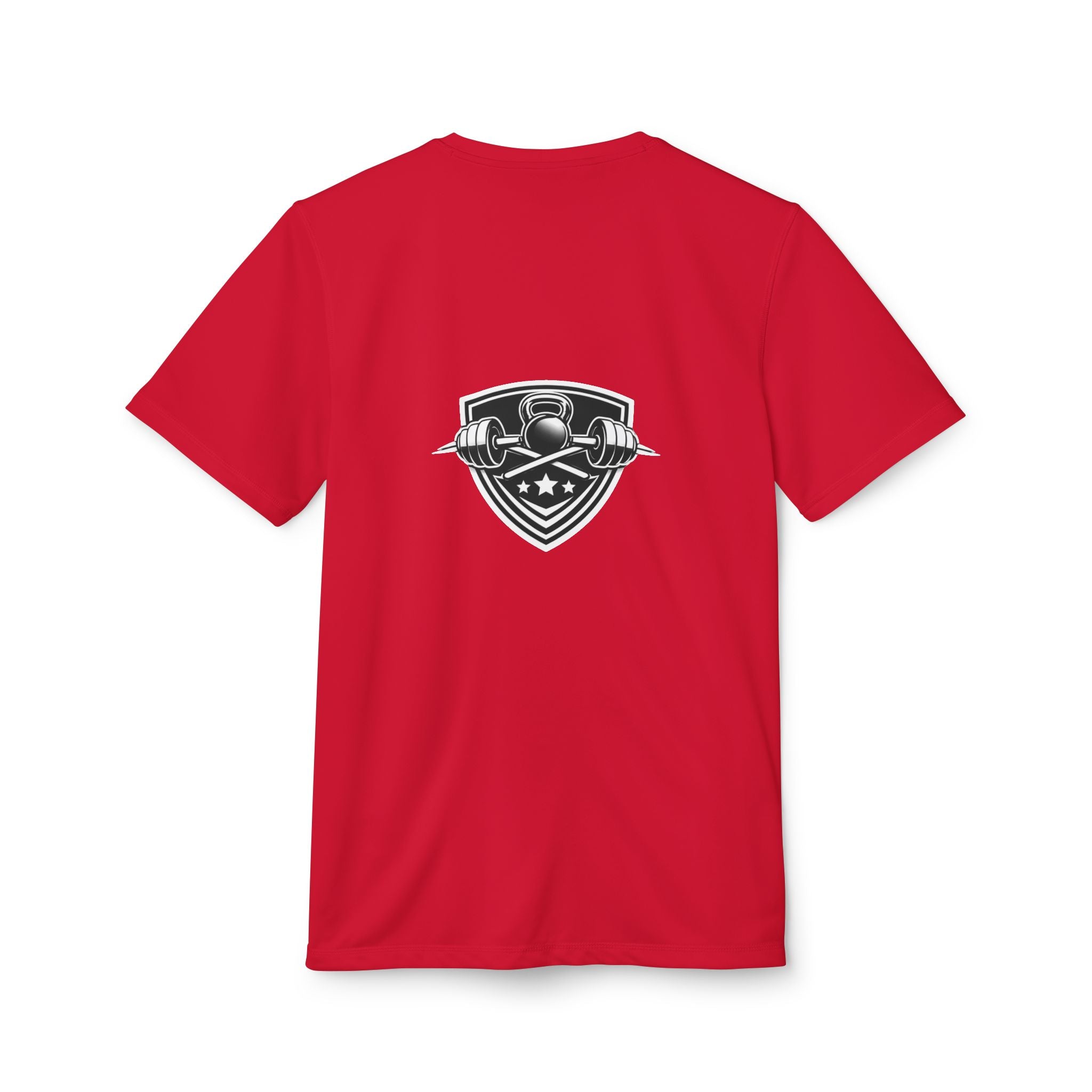 Fitness Graphic T-Shirt — Vintage Bodybuilder Barbell Design