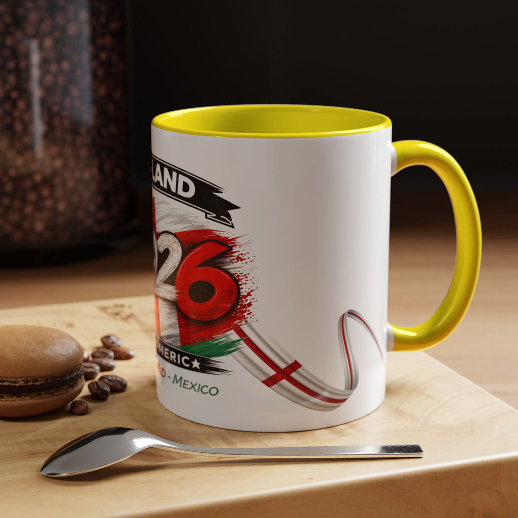 England 2026 Soccer  Cup Mug – North America (USA • England • Mexico)