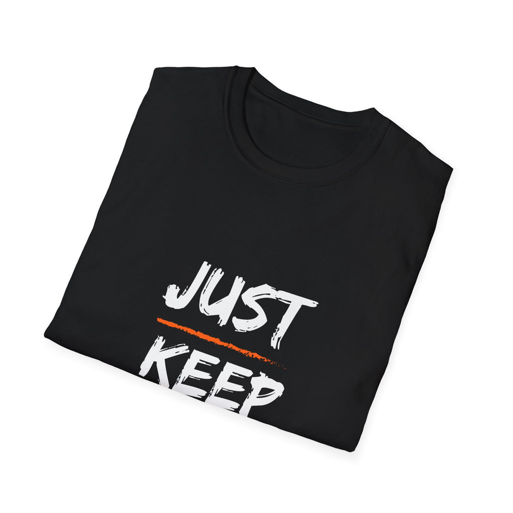 Just Keep Moving Forward T-Shirt — Motivational Inspirational Tee for Positivity & Recovery