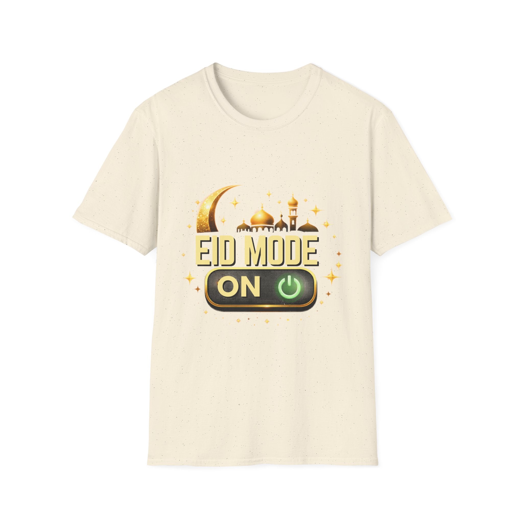Eid Mode On T-Shirt — Festive Ramadan & Eid Celebration Tee