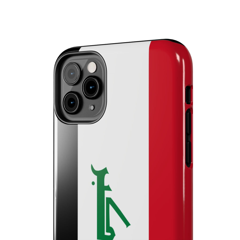 Iraq Flag Tough Phone Case — Durable Patriotic iPhone/Android Cover