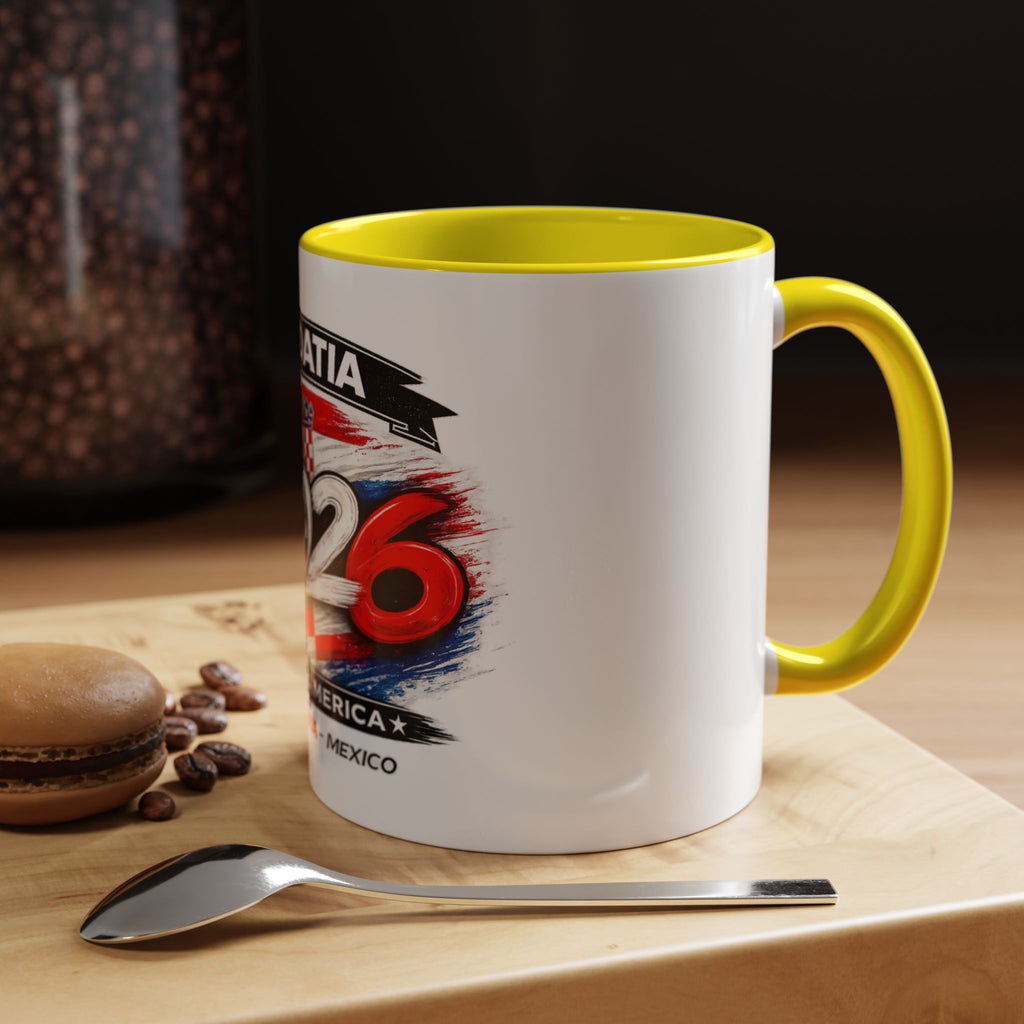 Croatia 2026 Soccer Mug — North America Cup Supporter Coffee Cup