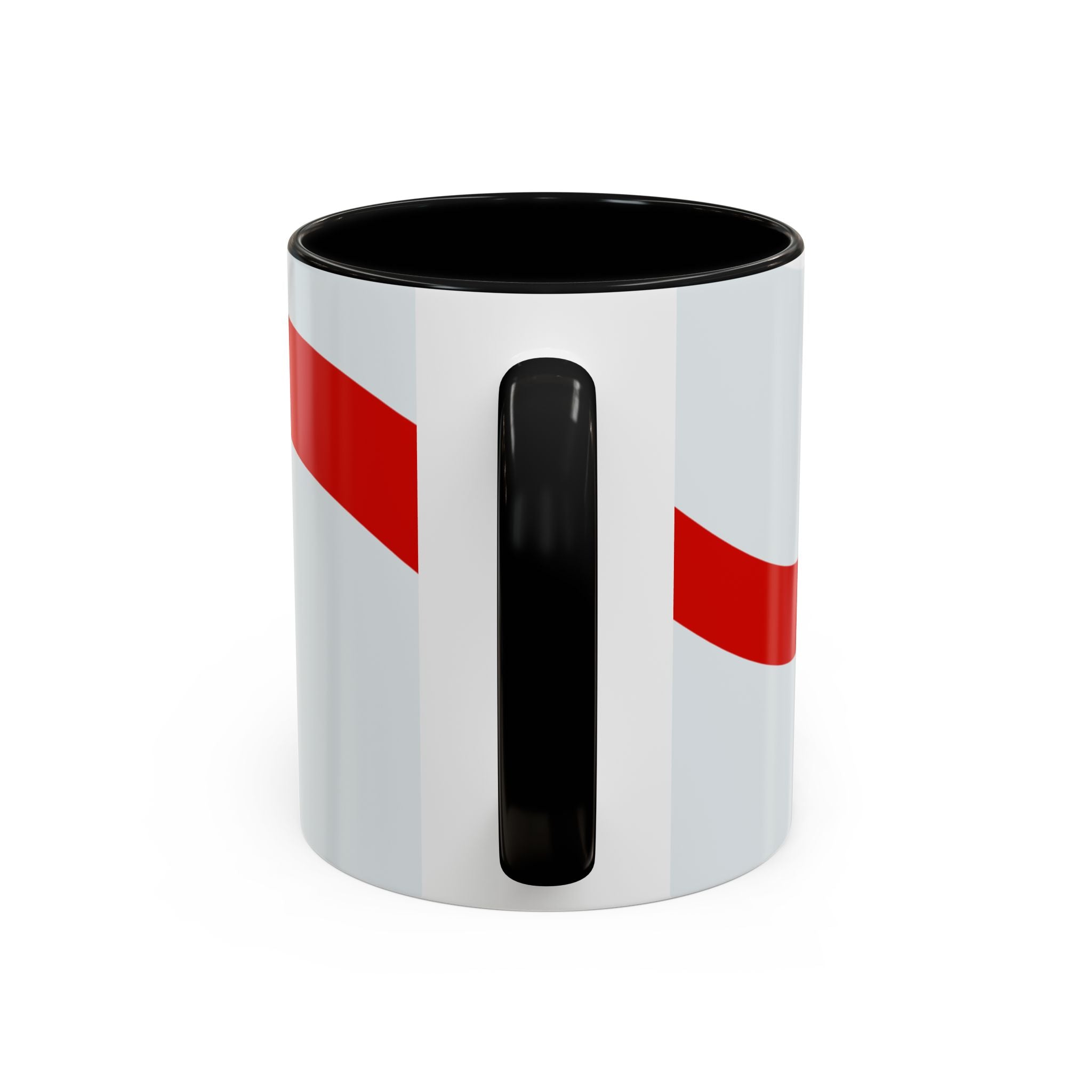 England 2026 Football Cup Accent Mug — Lion & St. George Soccer Coffee Cup (11/15oz)