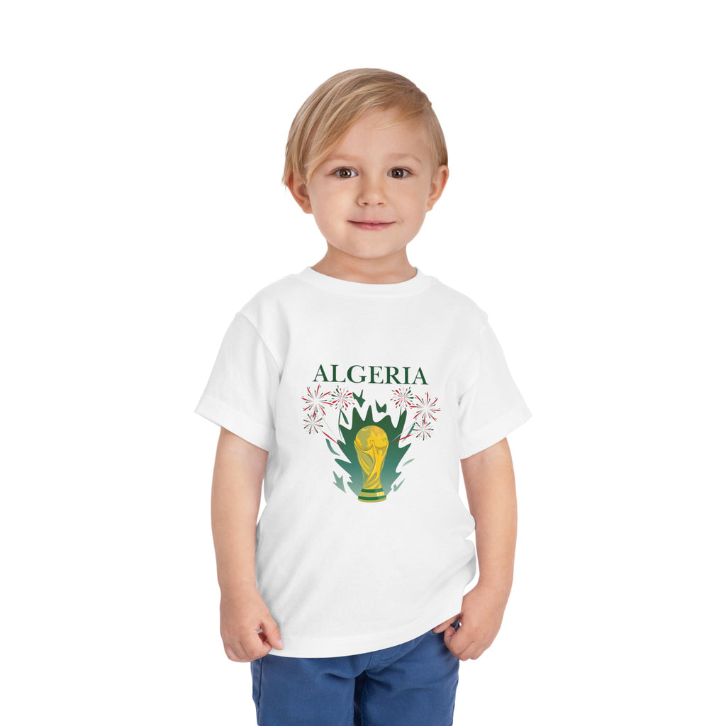 Algeria Toddler Tee — Algeria 2026 Cup Soccer Cup Design