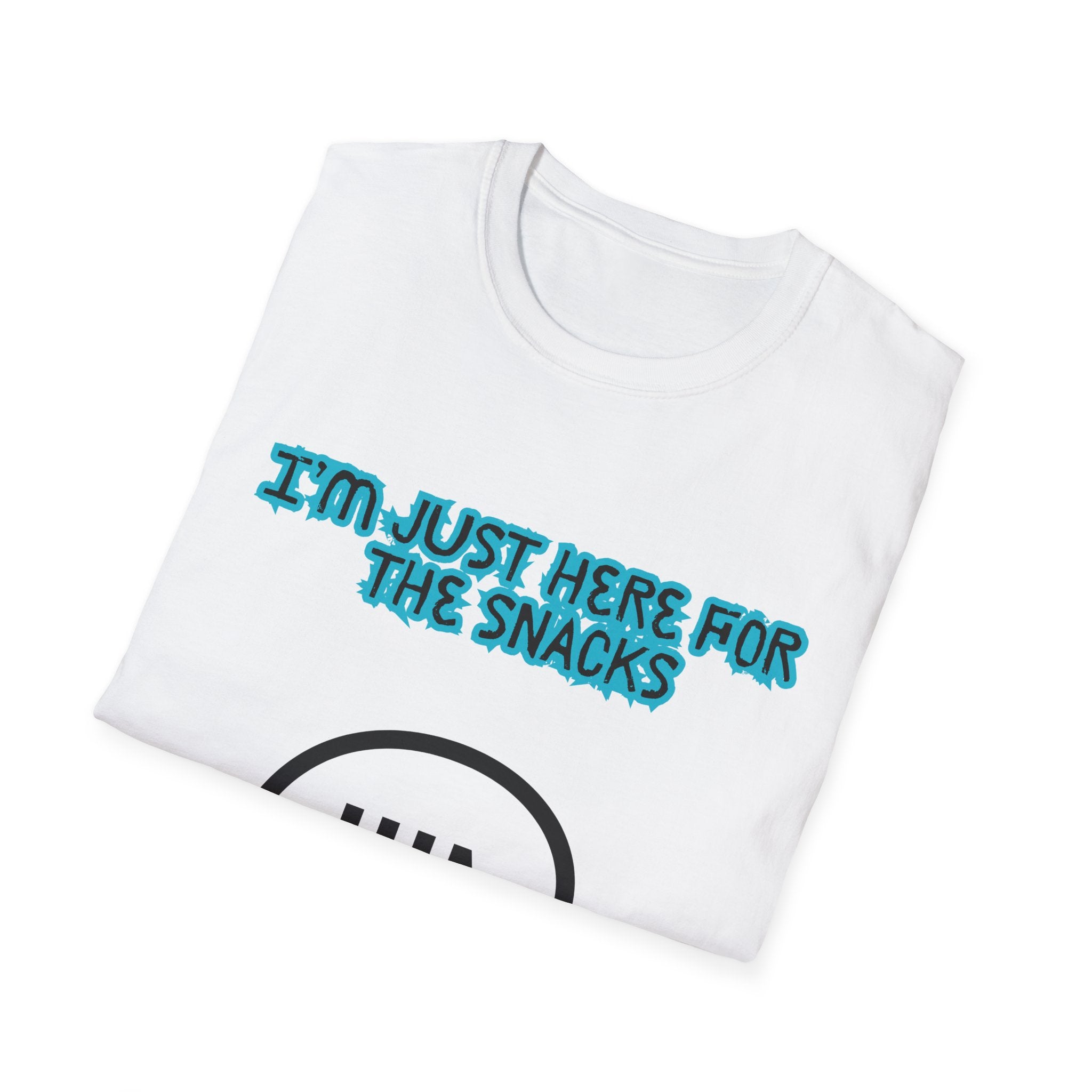 I’m Just Here for the Snacks Unisex Softstyle T-Shirt