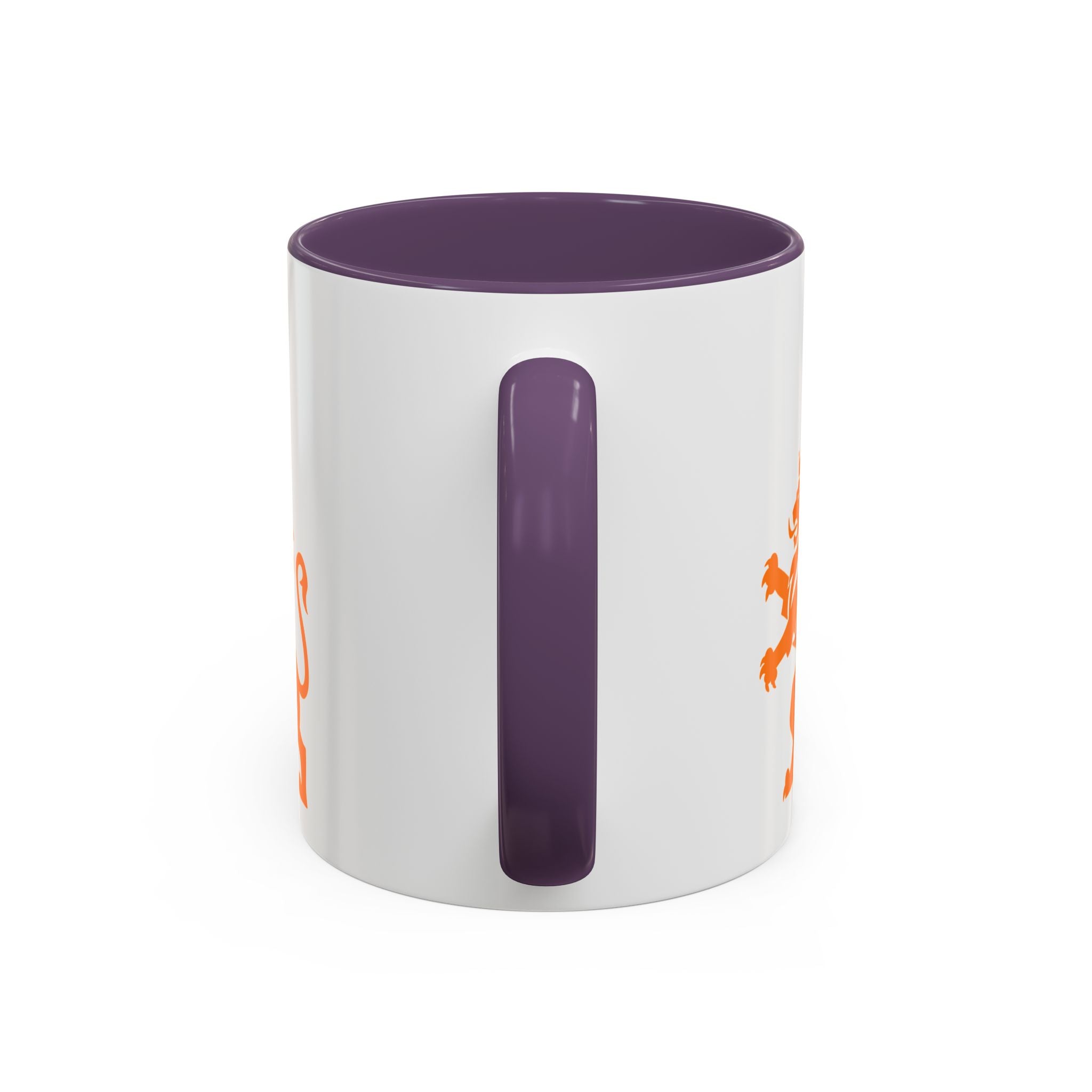 Netherlands 2026 Soccer Fan Coffee Mug — Orange Lion Accent Mug