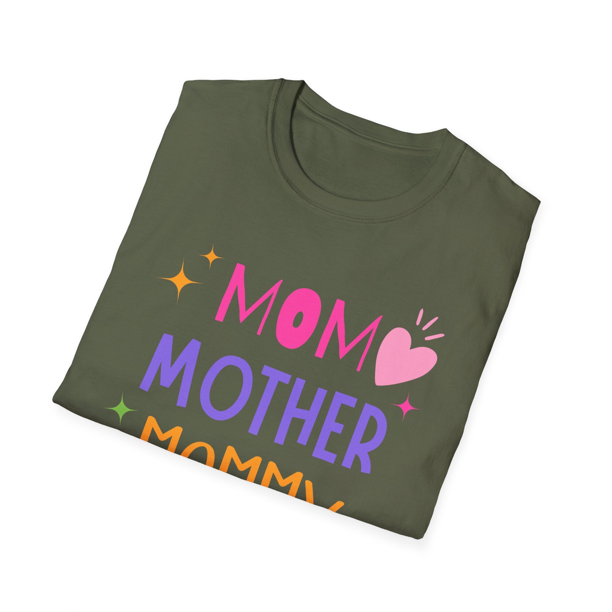 Mama, Mommy, Mother T-Shirt — Colorful Mother’s Day Tee