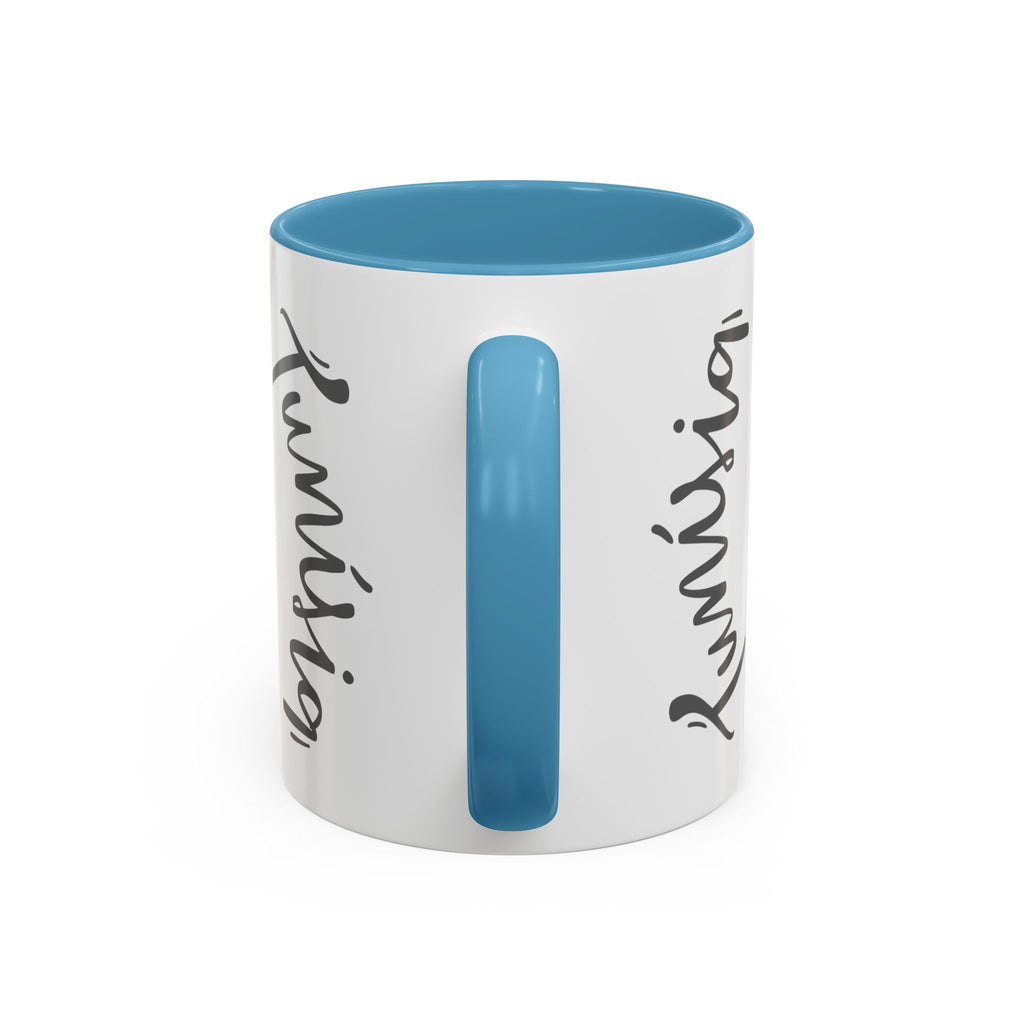 Tunisia Flag Accent Coffee Mug – Red Brushstroke Design (11/15oz)