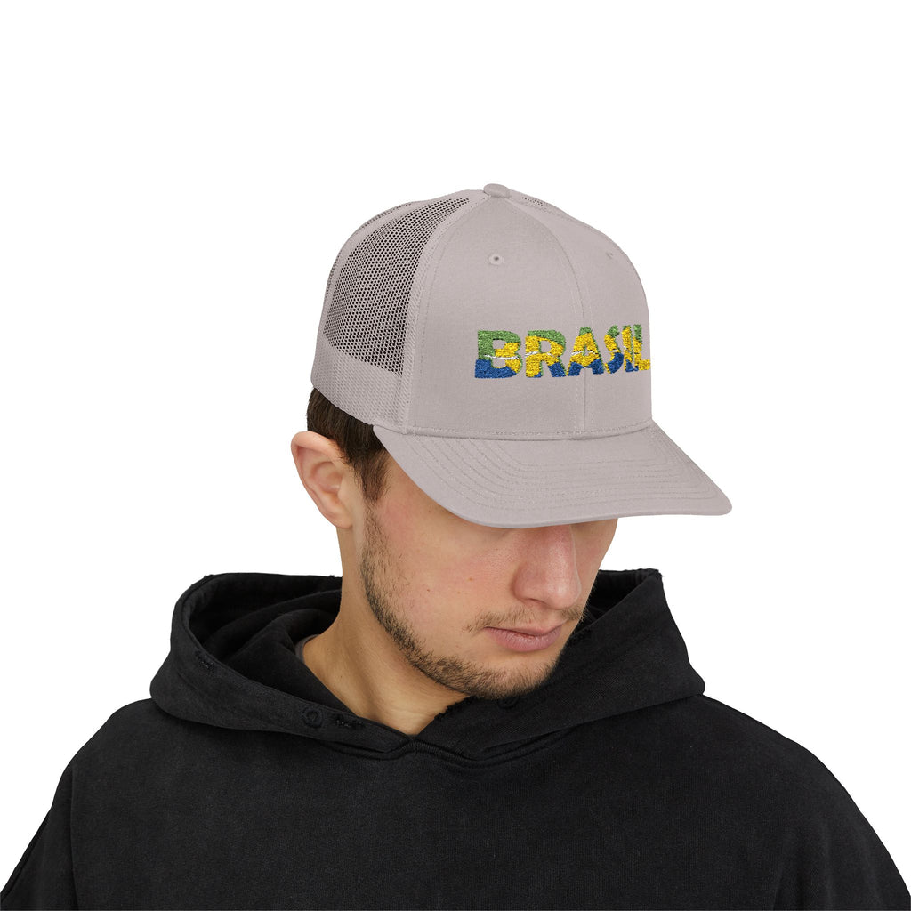 Brazil Floral Trucker Cap
