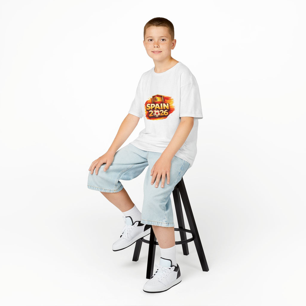 Spain Kids T-Shirt — Spain 2026 Soccer Fan Tee