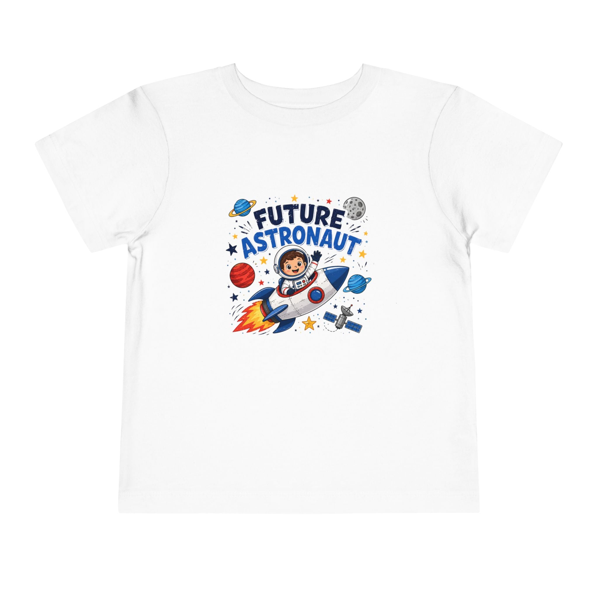 Future Astronaut Toddler Tee - Kids Space Rocket Shirt