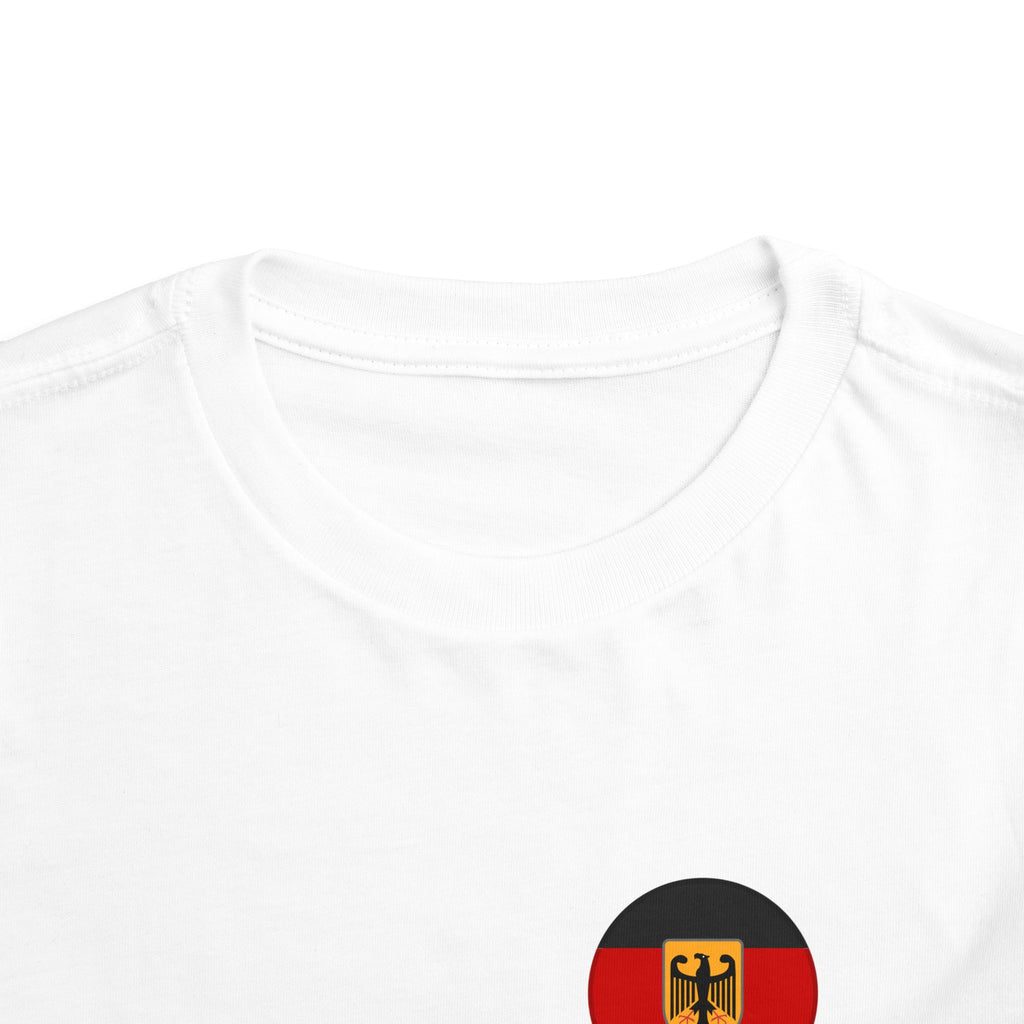 Germany Toddler Tee — German Flag Brushstroke Kids Shirt