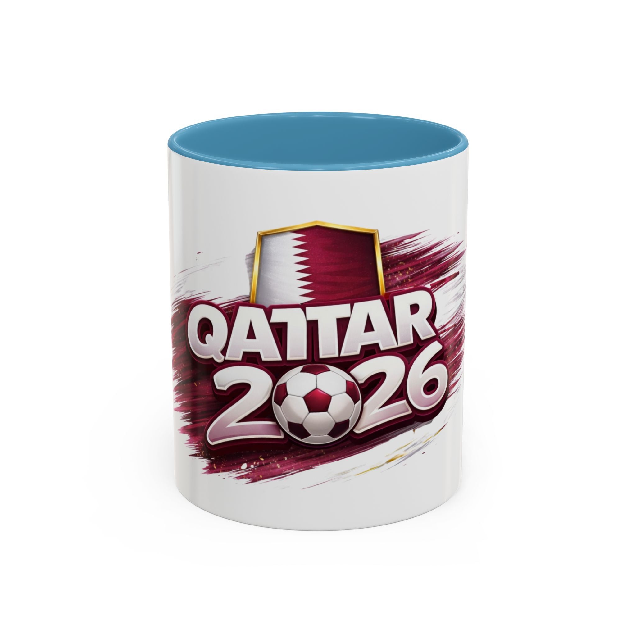Qatar 2026 Soccer Coffee Mug — Cup Fan Travel Souvenir
