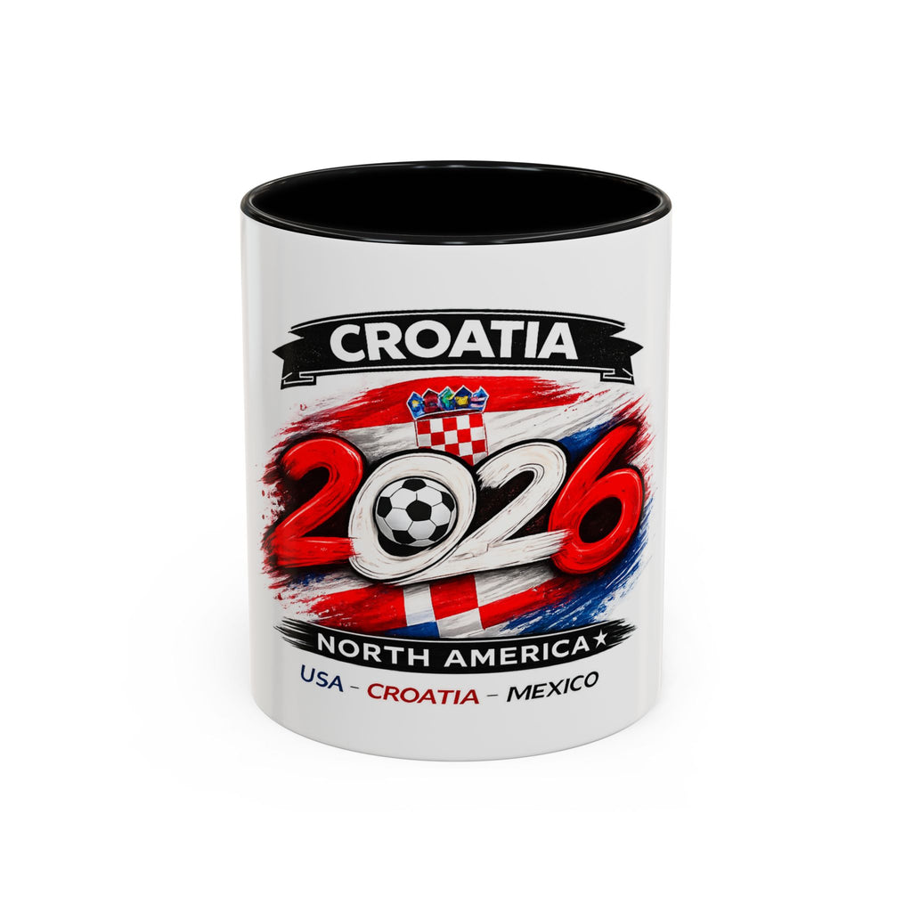 Croatia 2026 Soccer Mug — North America Cup Supporter Coffee Cup