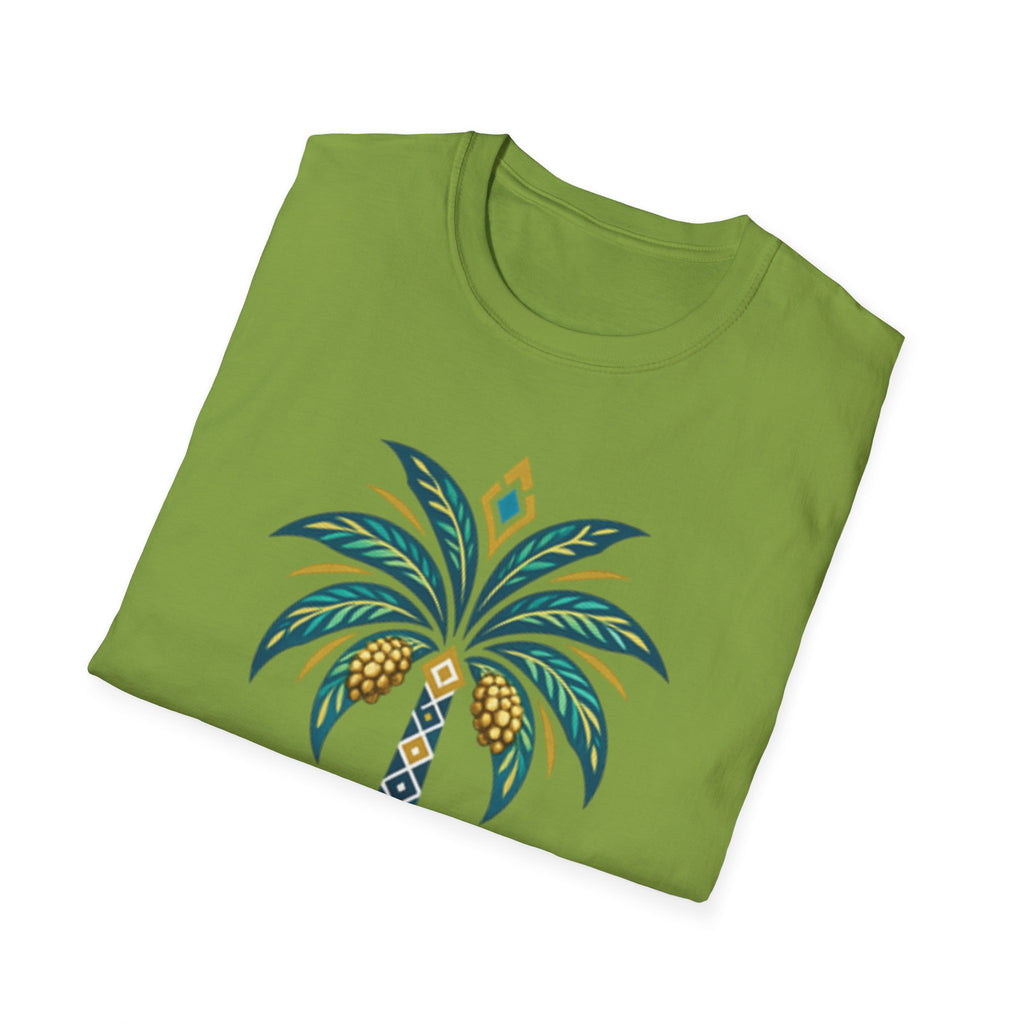 Tropical Patterned Palm Tree Tee