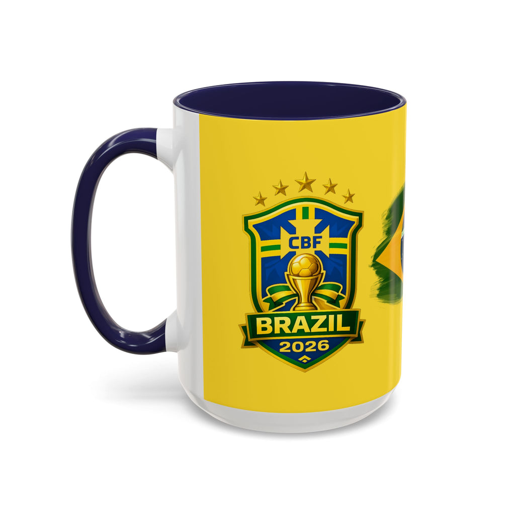 Brazil Soccer 2026 Accent Coffee Mug
