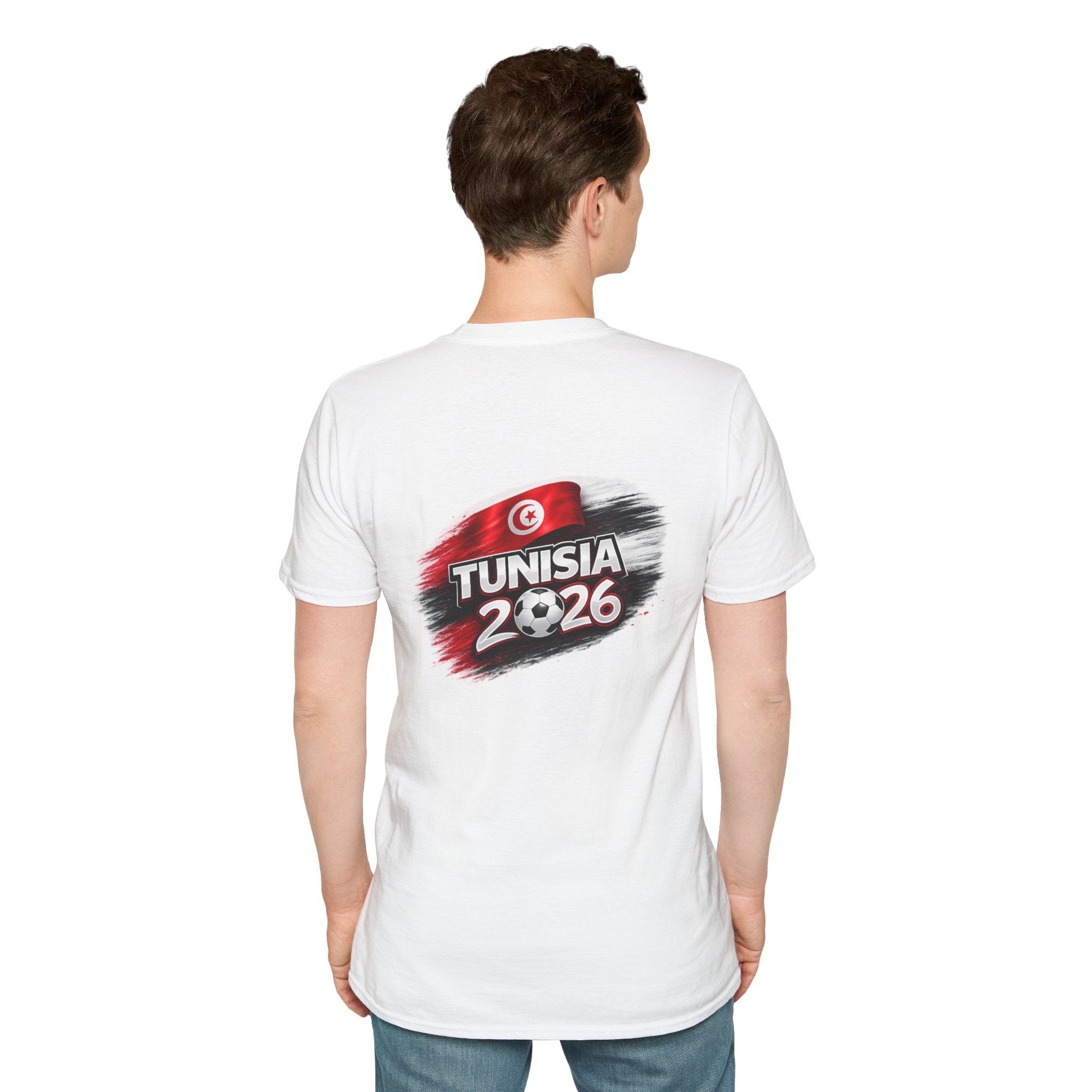 Tunisian 2026 Soccer T-Shirt — Tunisian Flag Football Fan Tee