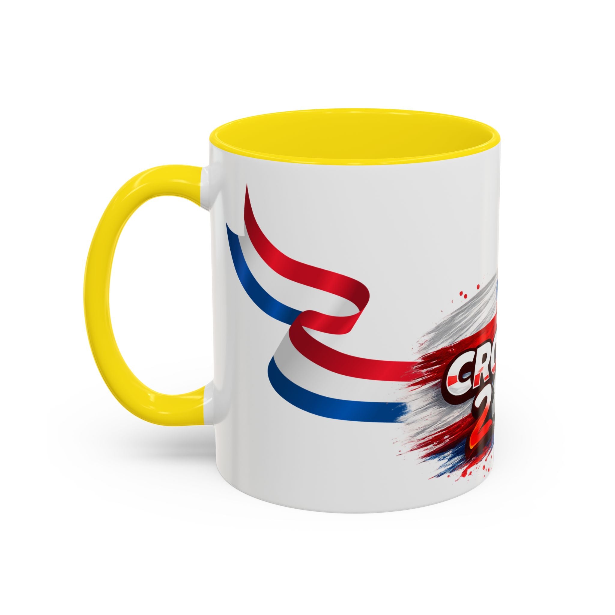 Croatia 2026 Soccer Mug – Croatia Flag Football Fan Coffee Cup (11/15oz)