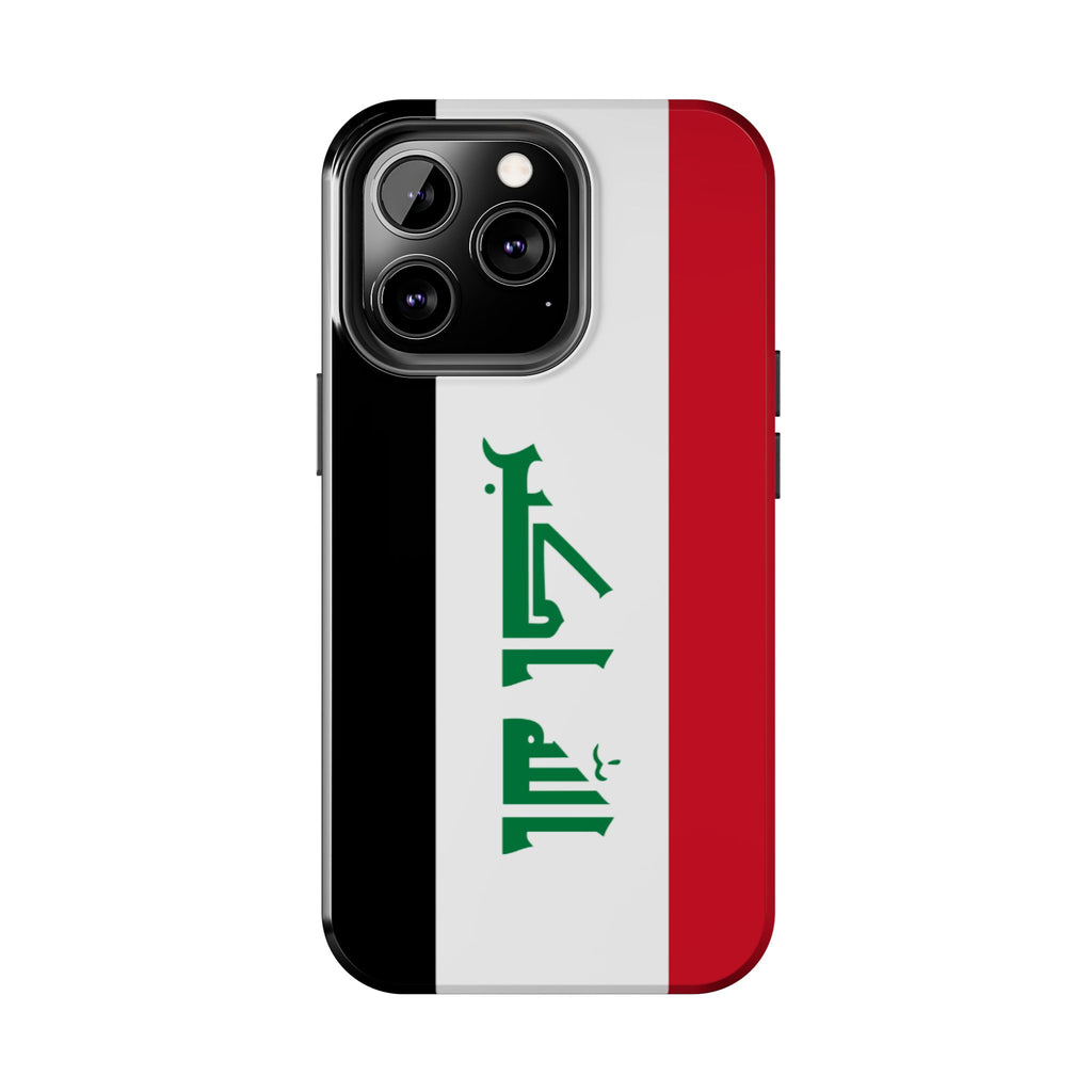 Iraq Flag Tough Phone Case — Durable Patriotic iPhone/Android Cover