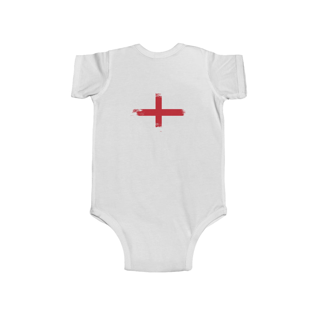 England '76 Baby Bodysuit – Retro Football St. George's Cross Infant Onesie