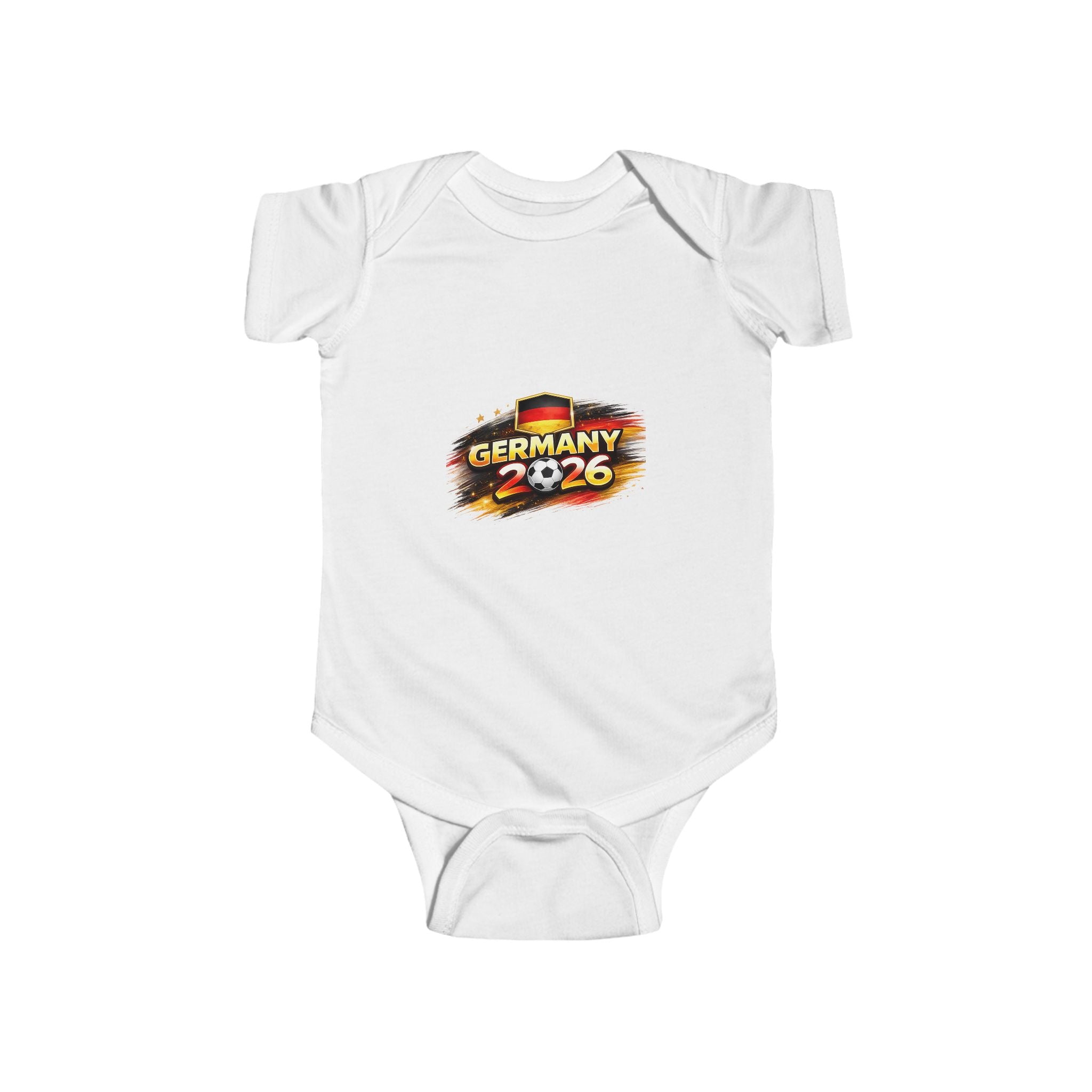 Germany 2026 Baby Bodysuit – Infant Soccer Cup Fan Onesie