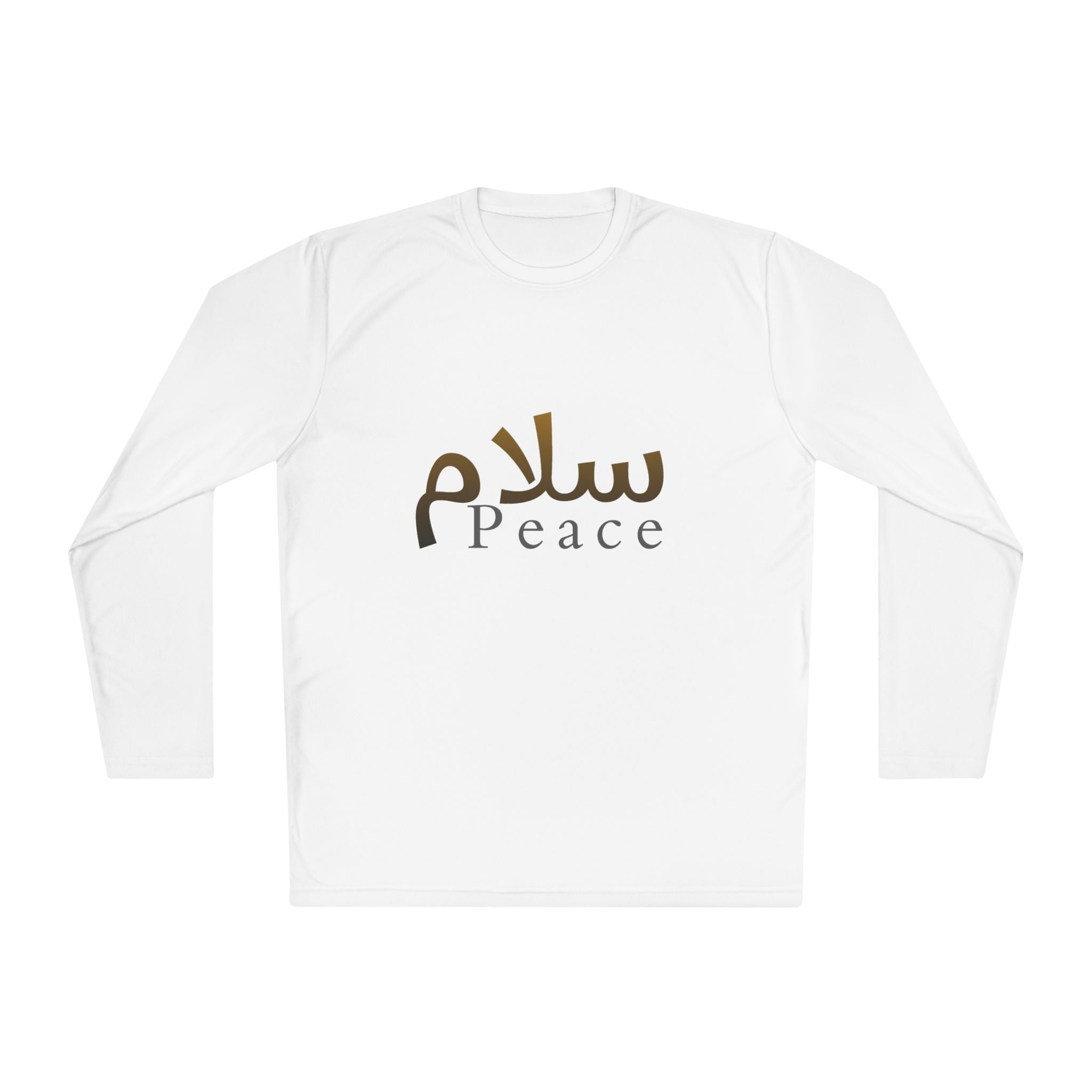 Peace Arabic Script Long Sleeve Tee